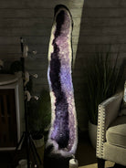 Extra Quality Brazilian Amethyst Cathedral, 198 lbs & 57" Tall, Model #5601-1221 by Brazil Gems - Brazil GemsBrazil GemsExtra Quality Brazilian Amethyst Cathedral, 198 lbs & 57" Tall, Model #5601-1221 by Brazil GemsCathedrals5601-1221