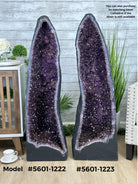 Extra Quality Brazilian Amethyst Cathedral, 215 lbs & 46.5" Tall, Model #5601-1222 by Brazil Gems - Brazil GemsBrazil GemsExtra Quality Brazilian Amethyst Cathedral, 215 lbs & 46.5" Tall, Model #5601-1222 by Brazil GemsCathedrals5601-1222