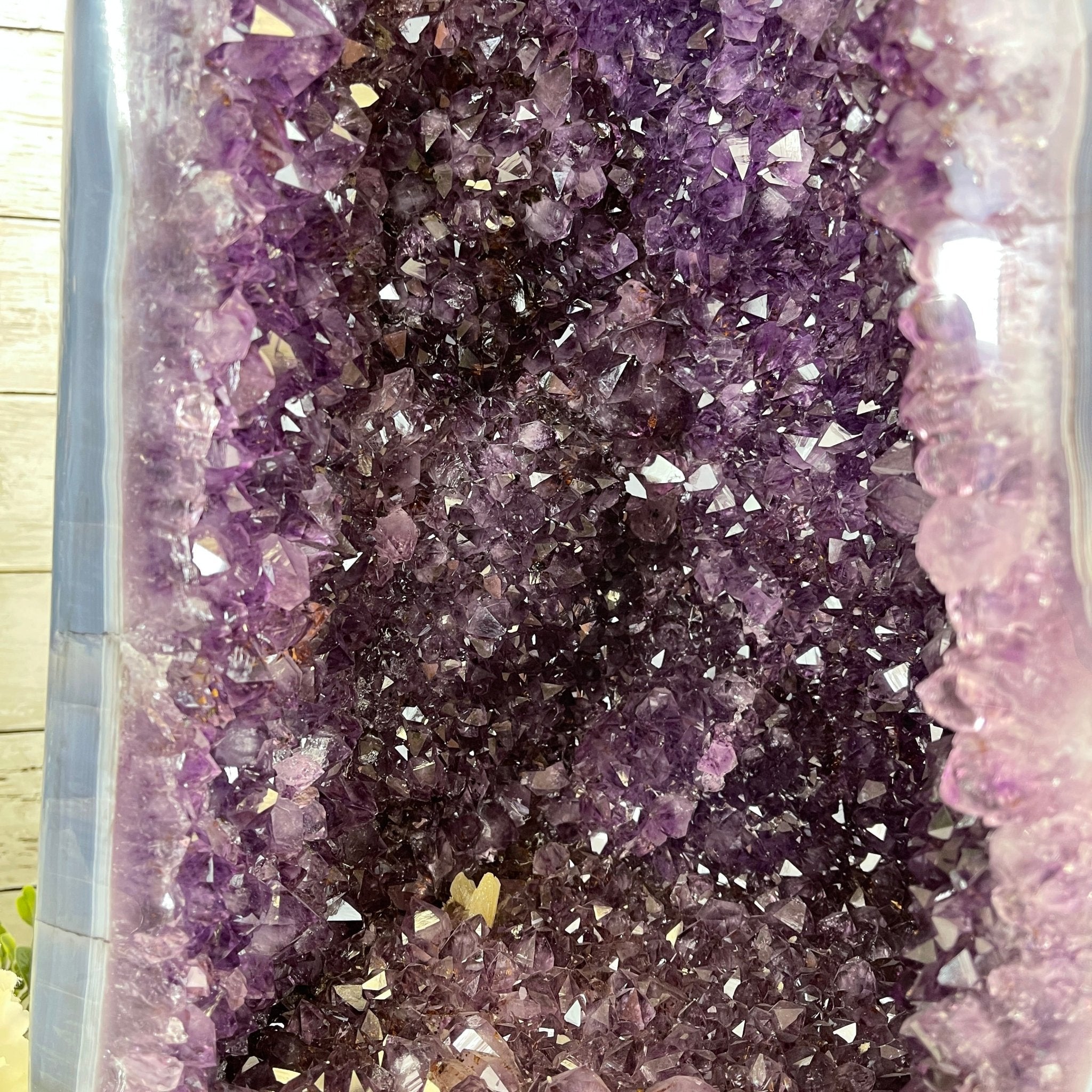 Extra Quality Brazilian Amethyst Cathedral, 22” tall & 79.3 lbs #5601-0540 by Brazil Gems - Brazil GemsBrazil GemsExtra Quality Brazilian Amethyst Cathedral, 22” tall & 79.3 lbs #5601-0540 by Brazil GemsCathedrals5601-0540