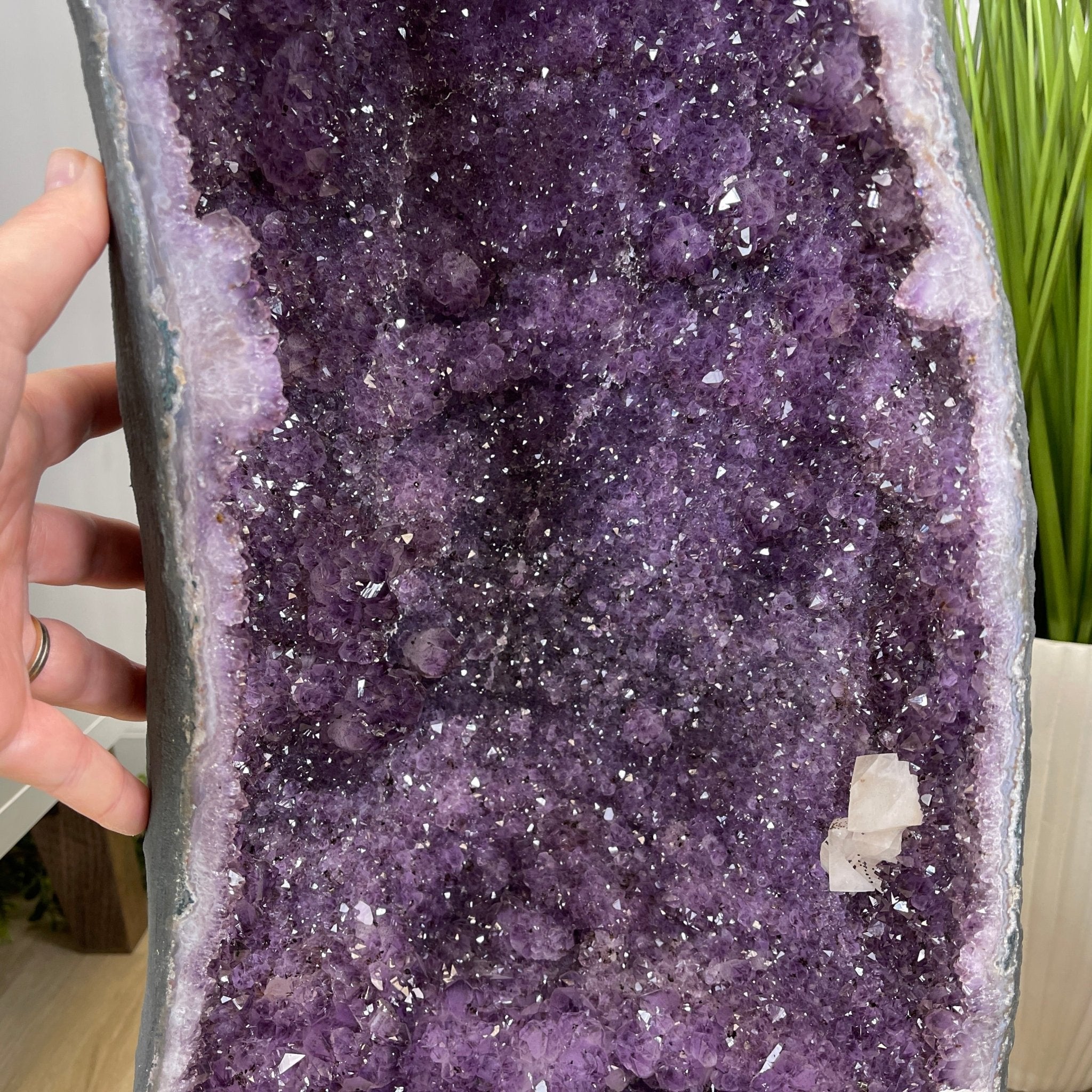 Extra Quality Brazilian Amethyst Cathedral, 29.8” tall & 111.5 lbs #5601-0570 by Brazil Gems - Brazil GemsBrazil GemsExtra Quality Brazilian Amethyst Cathedral, 29.8” tall & 111.5 lbs #5601-0570 by Brazil GemsCathedrals5601-0570