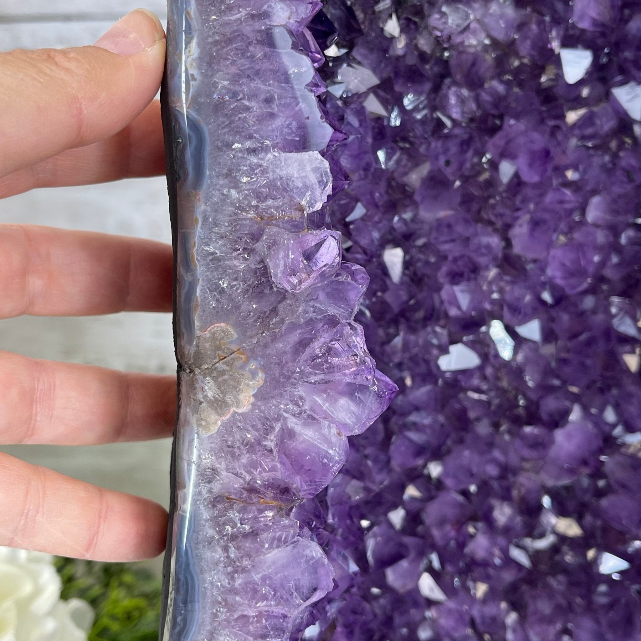 Extra Quality Brazilian Amethyst Cathedral, 47.3 lbs & 17.7" Tall #5601-1128 by Brazil Gems - Brazil GemsBrazil GemsExtra Quality Brazilian Amethyst Cathedral, 47.3 lbs & 17.7" Tall #5601-1128 by Brazil GemsCathedrals5601-1128