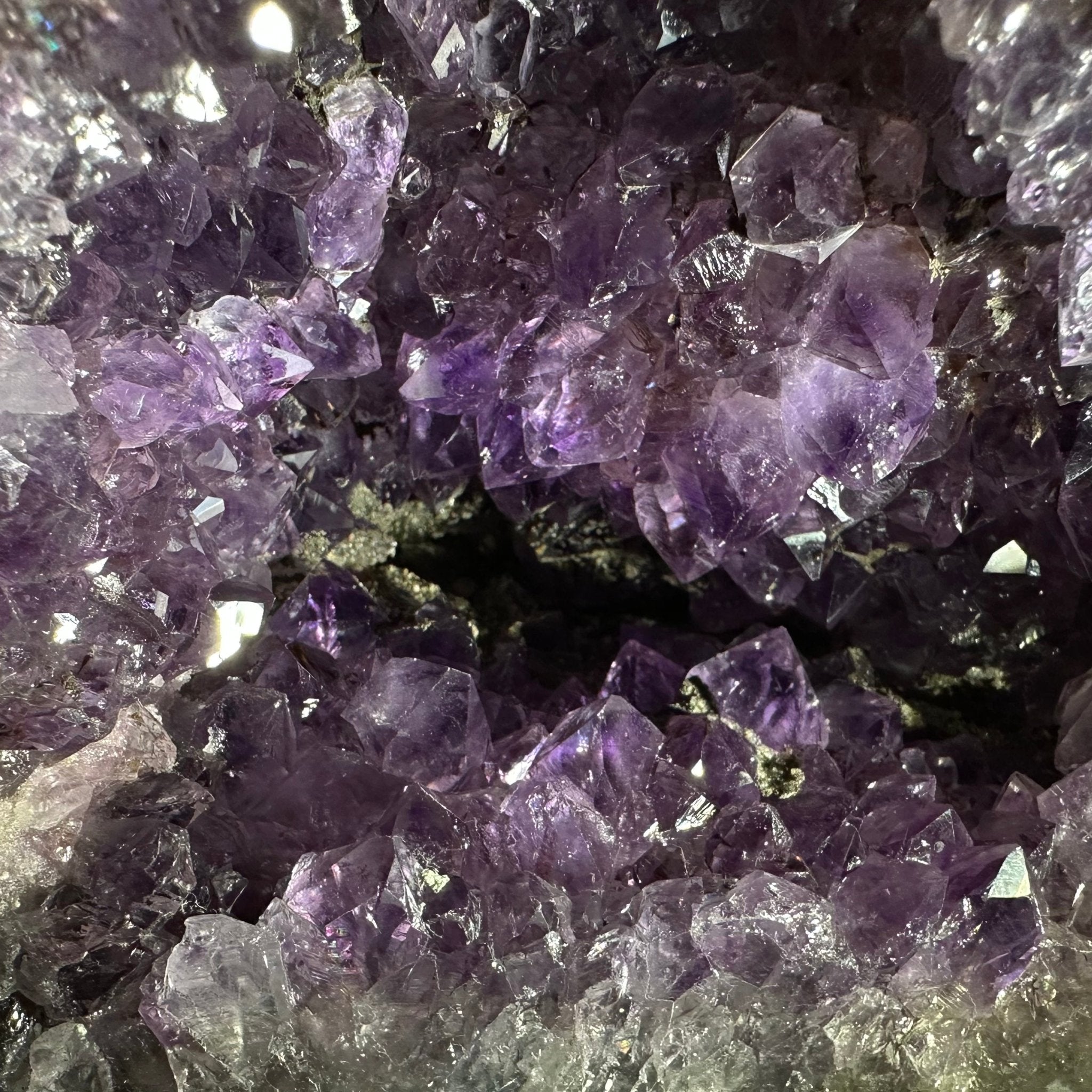 Extra Quality Brazilian Amethyst Cathedral, 4.8 lbs & 5.25" Tall #5601 - 1050 - Brazil GemsBrazil GemsExtra Quality Brazilian Amethyst Cathedral, 4.8 lbs & 5.25" Tall #5601 - 1050Cathedrals5601 - 1050