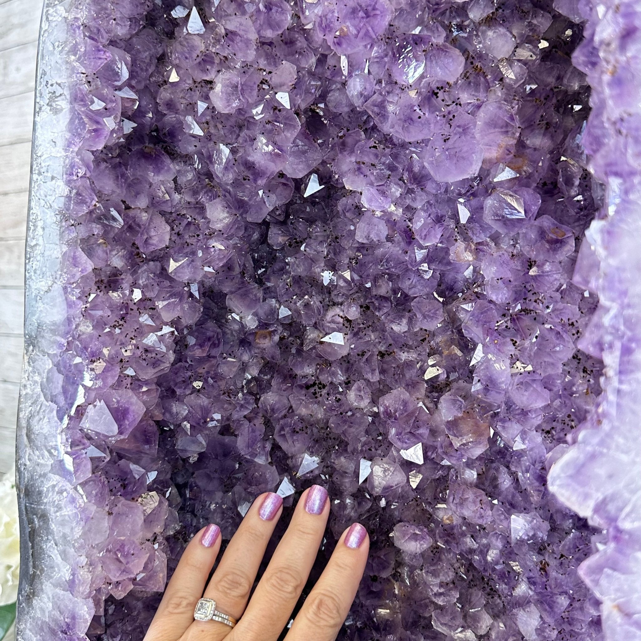 Extra Quality Brazilian Amethyst Cathedral, 510 lbs & 70" Tall #5601-1335 - Brazil GemsBrazil GemsExtra Quality Brazilian Amethyst Cathedral, 510 lbs & 70" Tall #5601-1335Cathedrals5601-1335