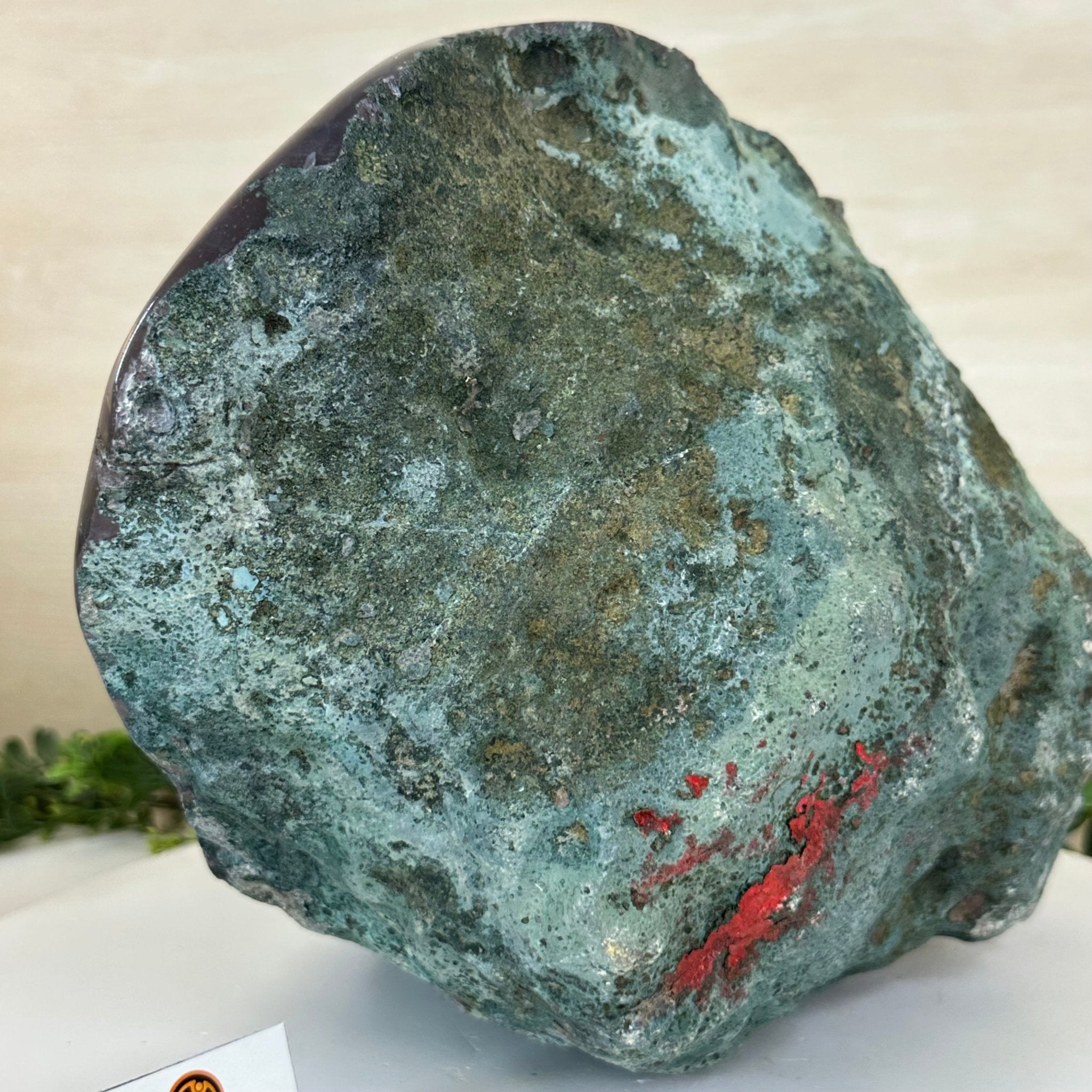 Extra Quality Brazilian Amethyst Cone, 11.8 lbs & 9" Tall 5619AM - 013 - Brazil GemsBrazil GemsExtra Quality Brazilian Amethyst Cone, 11.8 lbs & 9" Tall 5619AM - 013Crystal Cones5619AM - 013