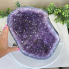 Extra Quality Brazilian Amethyst Cone, 14.4 lbs & 6.5" Tall 5619AM - 014 - Brazil GemsBrazil GemsExtra Quality Brazilian Amethyst Cone, 14.4 lbs & 6.5" Tall 5619AM - 014Crystal Cones5619AM - 014