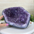 Extra Quality Brazilian Amethyst Cone, 14.4 lbs & 6.5" Tall 5619AM - 014 - Brazil GemsBrazil GemsExtra Quality Brazilian Amethyst Cone, 14.4 lbs & 6.5" Tall 5619AM - 014Crystal Cones5619AM - 014