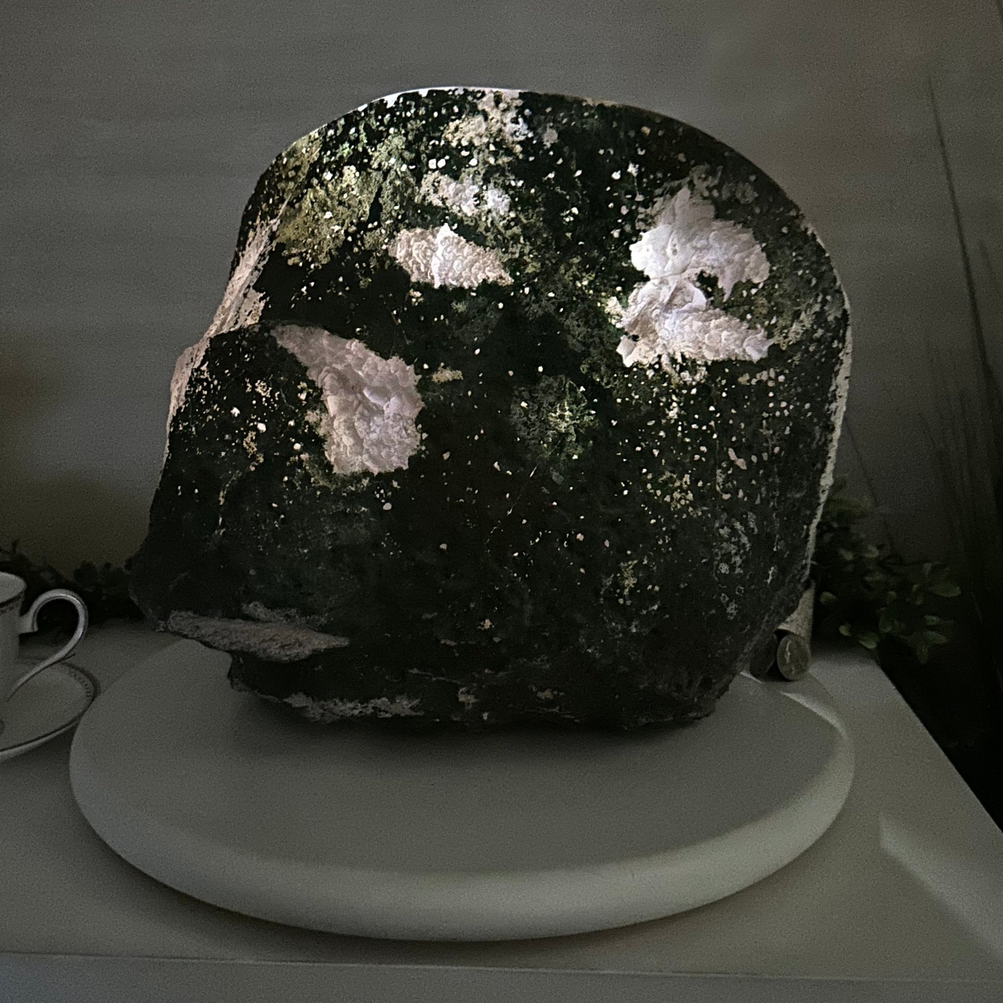 Extra Quality Brazilian Amethyst Cone, 25.7 lbs & 11.2" Tall 5619AM - 017 - Brazil GemsBrazil GemsExtra Quality Brazilian Amethyst Cone, 25.7 lbs & 11.2" Tall 5619AM - 017Crystal Cones5619AM - 017
