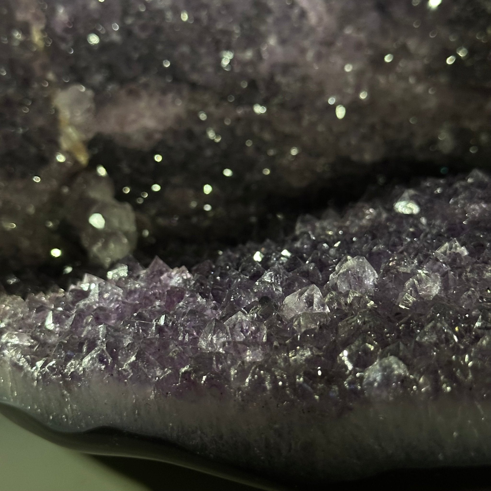 Extra Quality Brazilian Amethyst Cone, 25.7 lbs & 11.2" Tall 5619AM - 017 - Brazil GemsBrazil GemsExtra Quality Brazilian Amethyst Cone, 25.7 lbs & 11.2" Tall 5619AM - 017Crystal Cones5619AM - 017