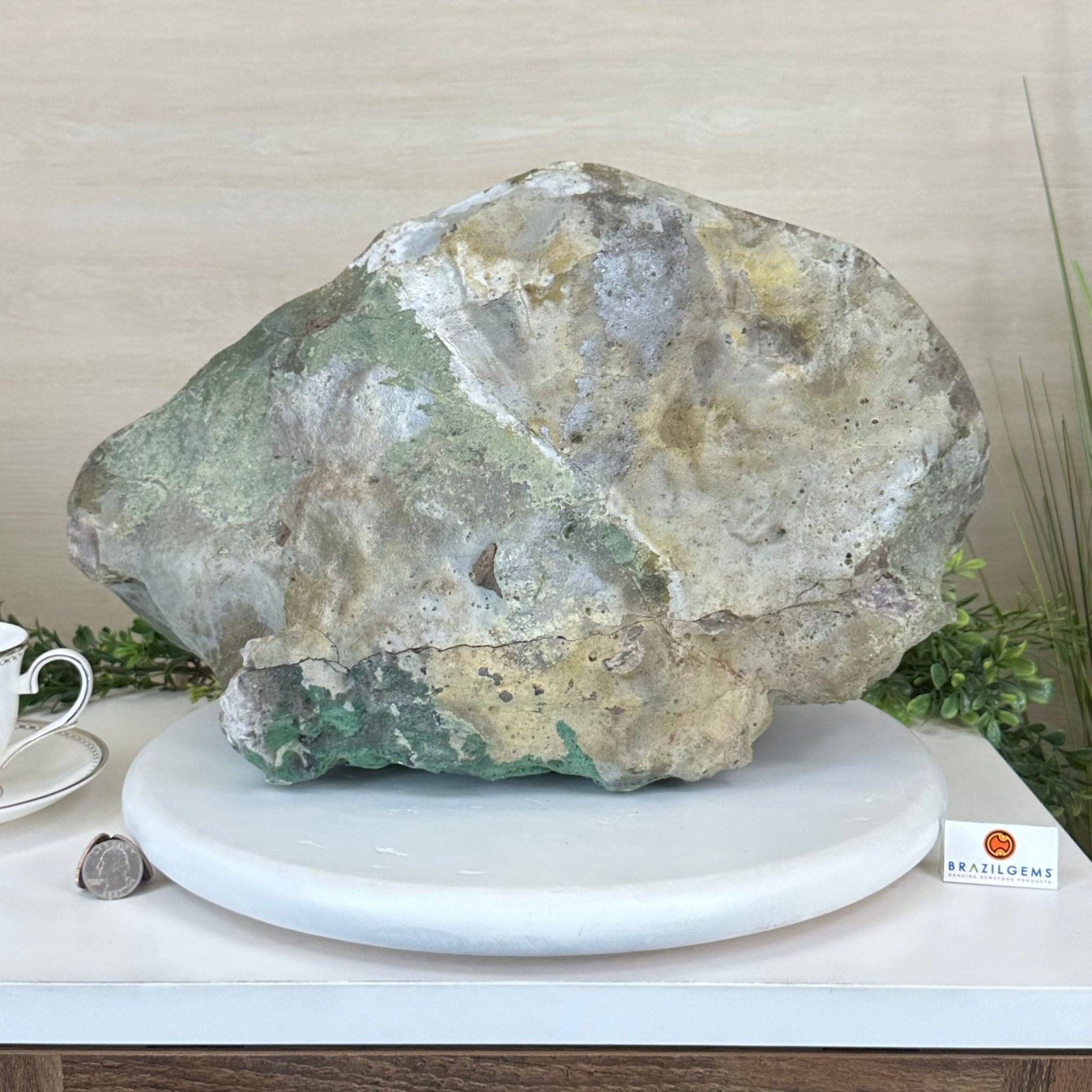Extra Quality Brazilian Amethyst Cone, 28.7 lbs & 10.8" Tall 5619AM - 018 - Brazil GemsBrazil GemsExtra Quality Brazilian Amethyst Cone, 28.7 lbs & 10.8" Tall 5619AM - 018Crystal Cones5619AM - 018