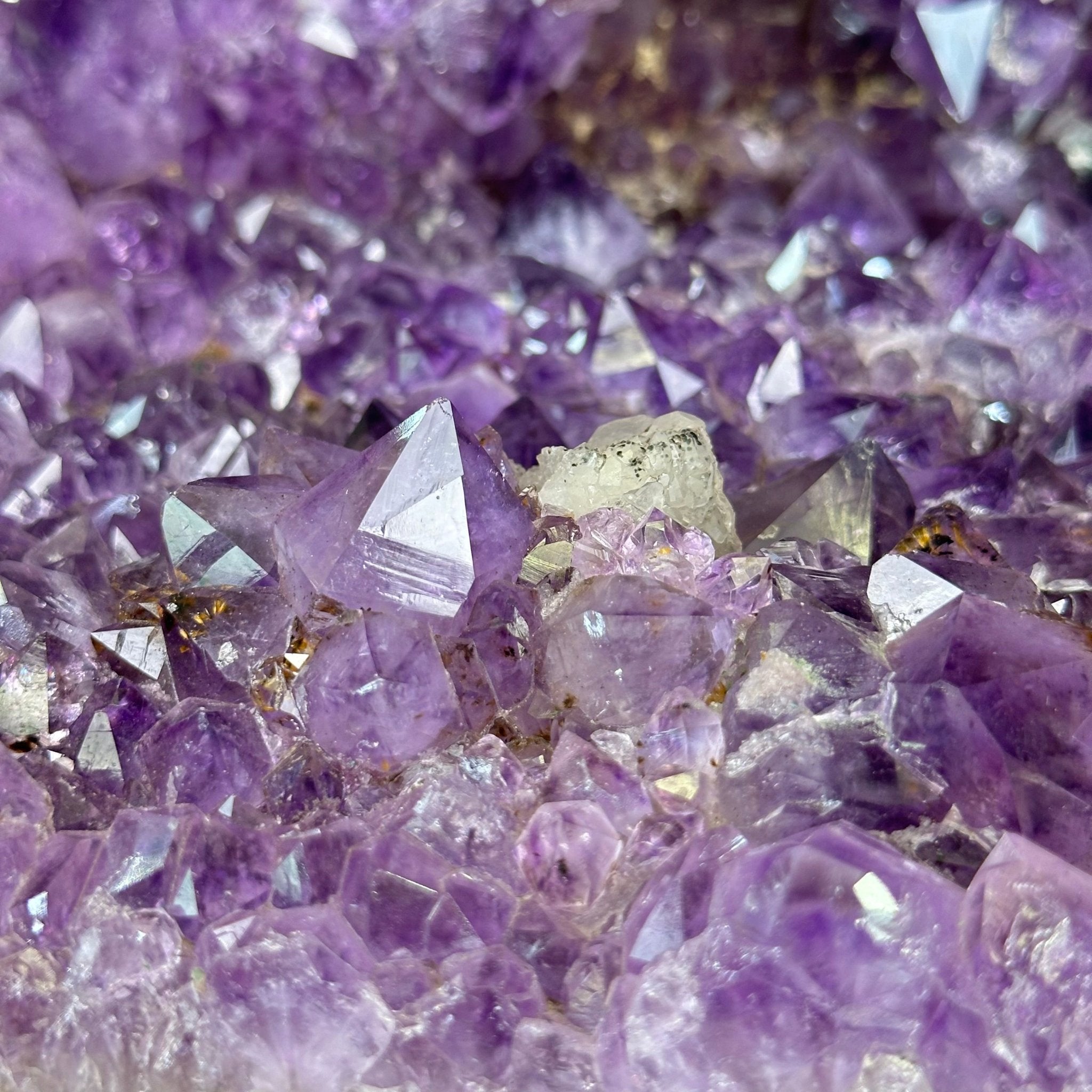 Extra Quality Brazilian Amethyst Cone, 28.7 lbs & 10.8" Tall 5619AM - 018 - Brazil GemsBrazil GemsExtra Quality Brazilian Amethyst Cone, 28.7 lbs & 10.8" Tall 5619AM - 018Crystal Cones5619AM - 018