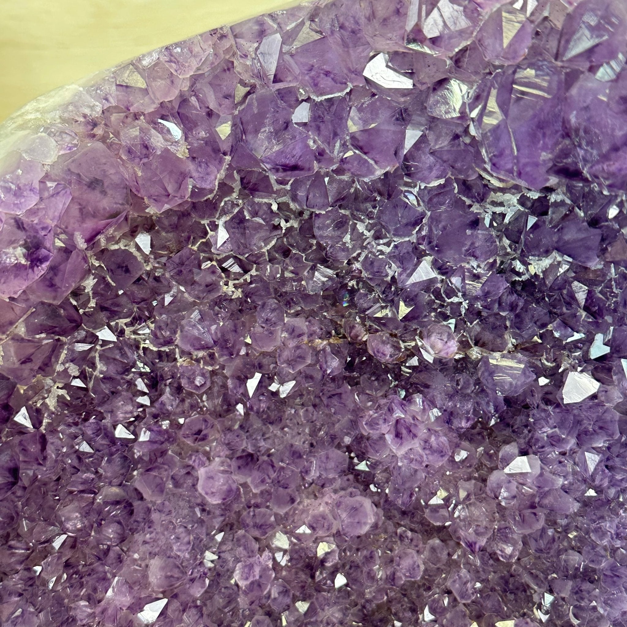 Extra Quality Brazilian Amethyst Cone, 29.4 lbs & 10.7" Tall 5619AM - 019 - Brazil GemsBrazil GemsExtra Quality Brazilian Amethyst Cone, 29.4 lbs & 10.7" Tall 5619AM - 019Crystal Cones5619AM - 019