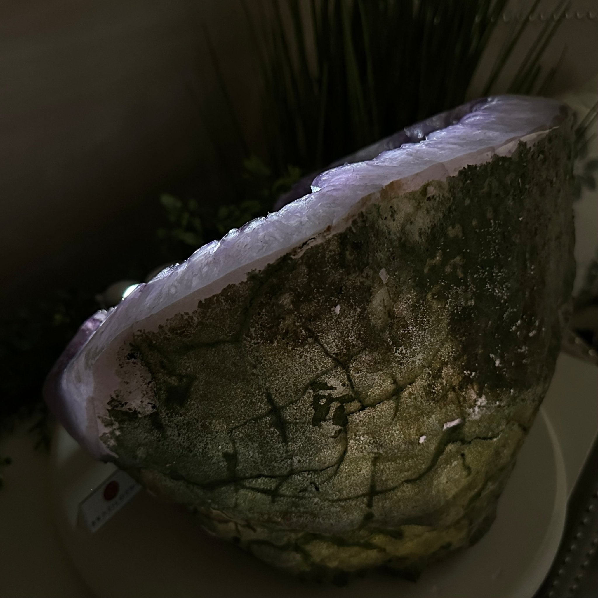 Extra Quality Brazilian Amethyst Cone, 29.4 lbs & 10.7" Tall 5619AM - 019 - Brazil GemsBrazil GemsExtra Quality Brazilian Amethyst Cone, 29.4 lbs & 10.7" Tall 5619AM - 019Crystal Cones5619AM - 019