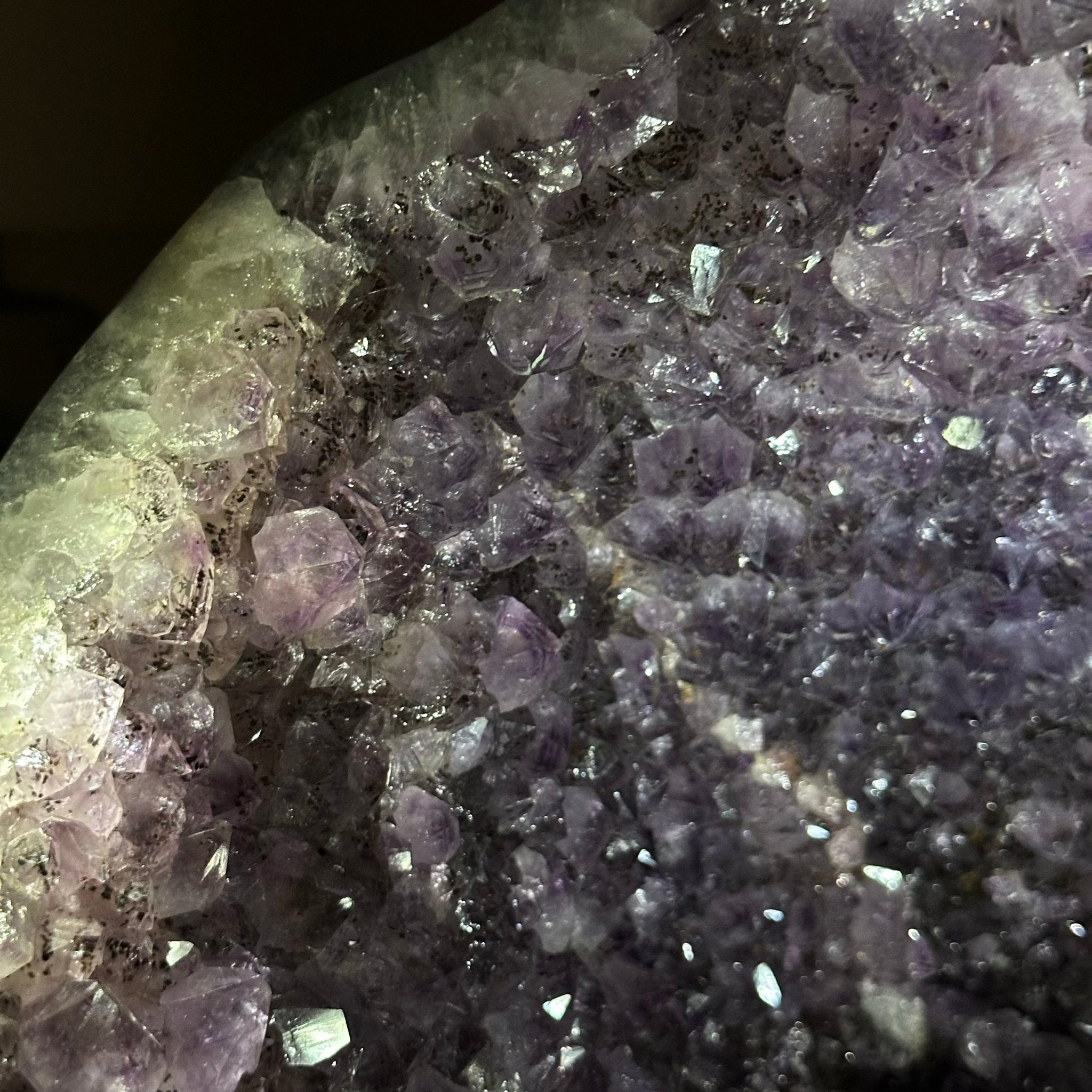 Extra Quality Brazilian Amethyst Cone, 34.8 lbs & 10.9" Tall 5619AM - 020 - Brazil GemsBrazil GemsExtra Quality Brazilian Amethyst Cone, 34.8 lbs & 10.9" Tall 5619AM - 020Crystal Cones5619AM - 020