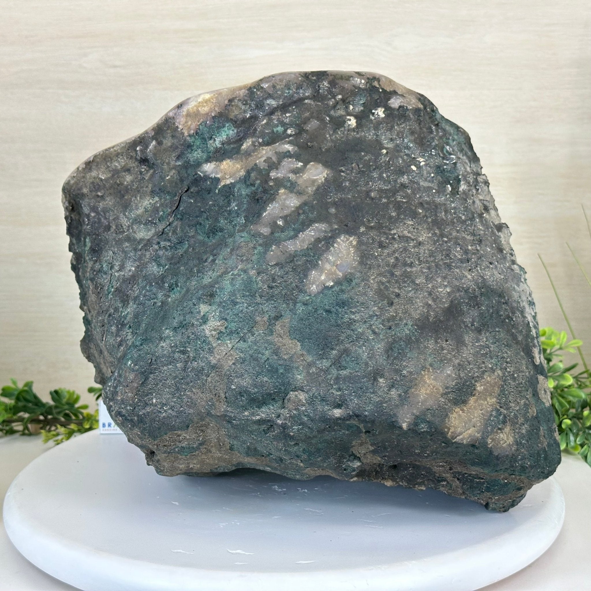 Extra Quality Brazilian Amethyst Cone, 34.8 lbs & 10.9" Tall 5619AM - 020 - Brazil GemsBrazil GemsExtra Quality Brazilian Amethyst Cone, 34.8 lbs & 10.9" Tall 5619AM - 020Crystal Cones5619AM - 020