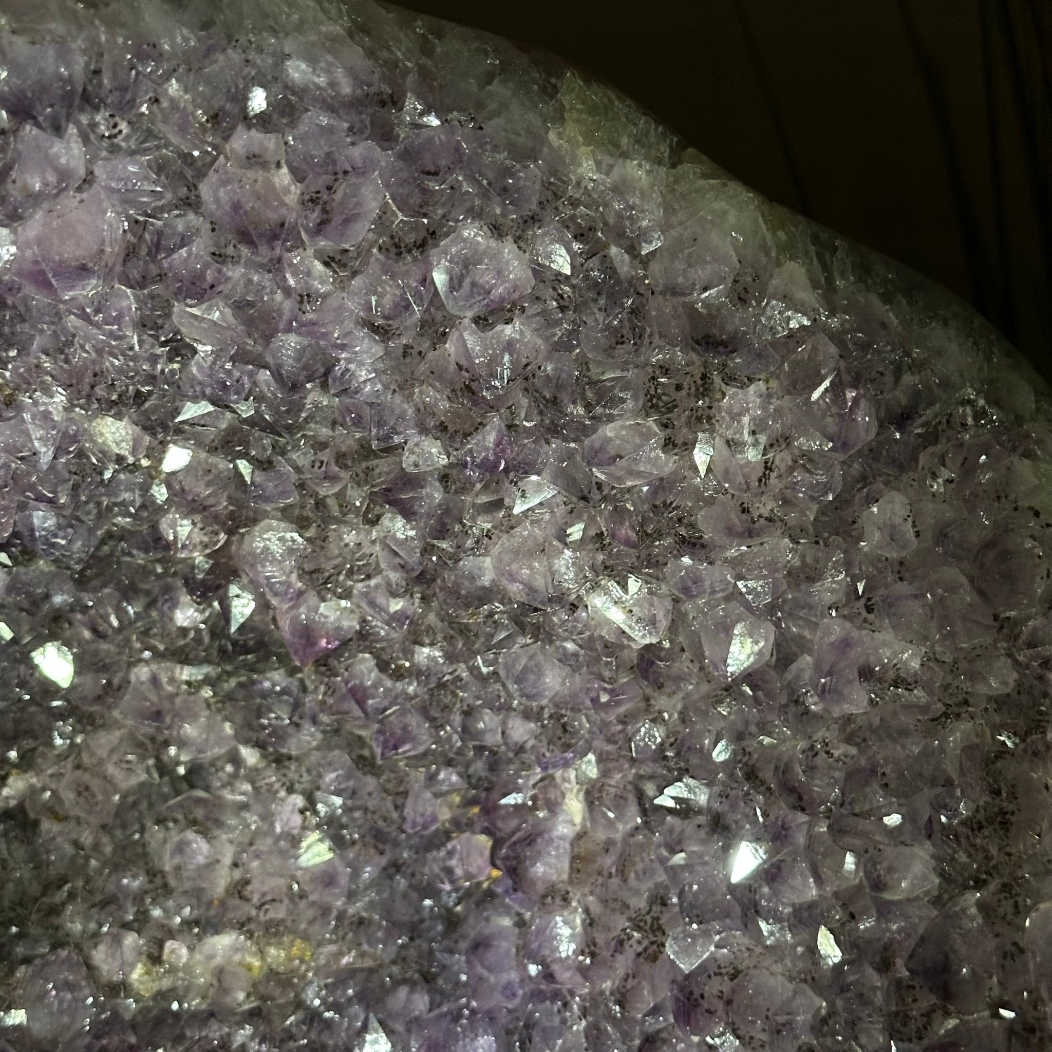 Extra Quality Brazilian Amethyst Cone, 34.8 lbs & 10.9" Tall 5619AM - 020 - Brazil GemsBrazil GemsExtra Quality Brazilian Amethyst Cone, 34.8 lbs & 10.9" Tall 5619AM - 020Crystal Cones5619AM - 020