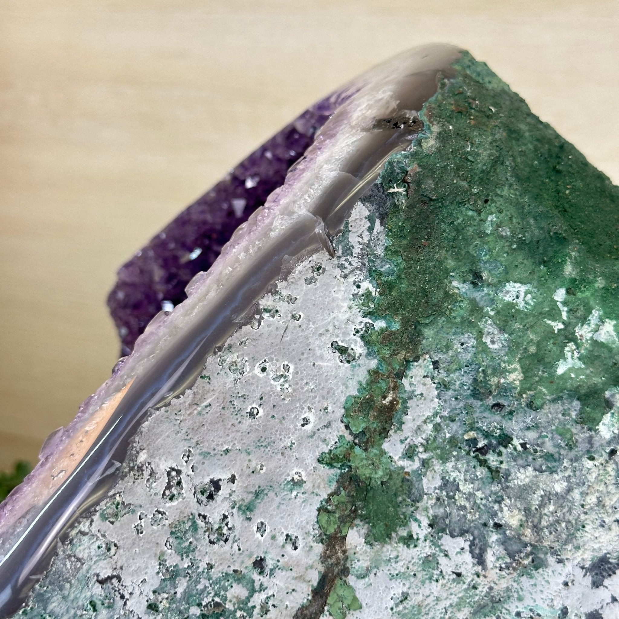 Extra Quality Brazilian Amethyst Cone, 37.5 lbs & 11.3" Tall 5619AM - 021 - Brazil GemsBrazil GemsExtra Quality Brazilian Amethyst Cone, 37.5 lbs & 11.3" Tall 5619AM - 021Crystal Cones5619AM - 021