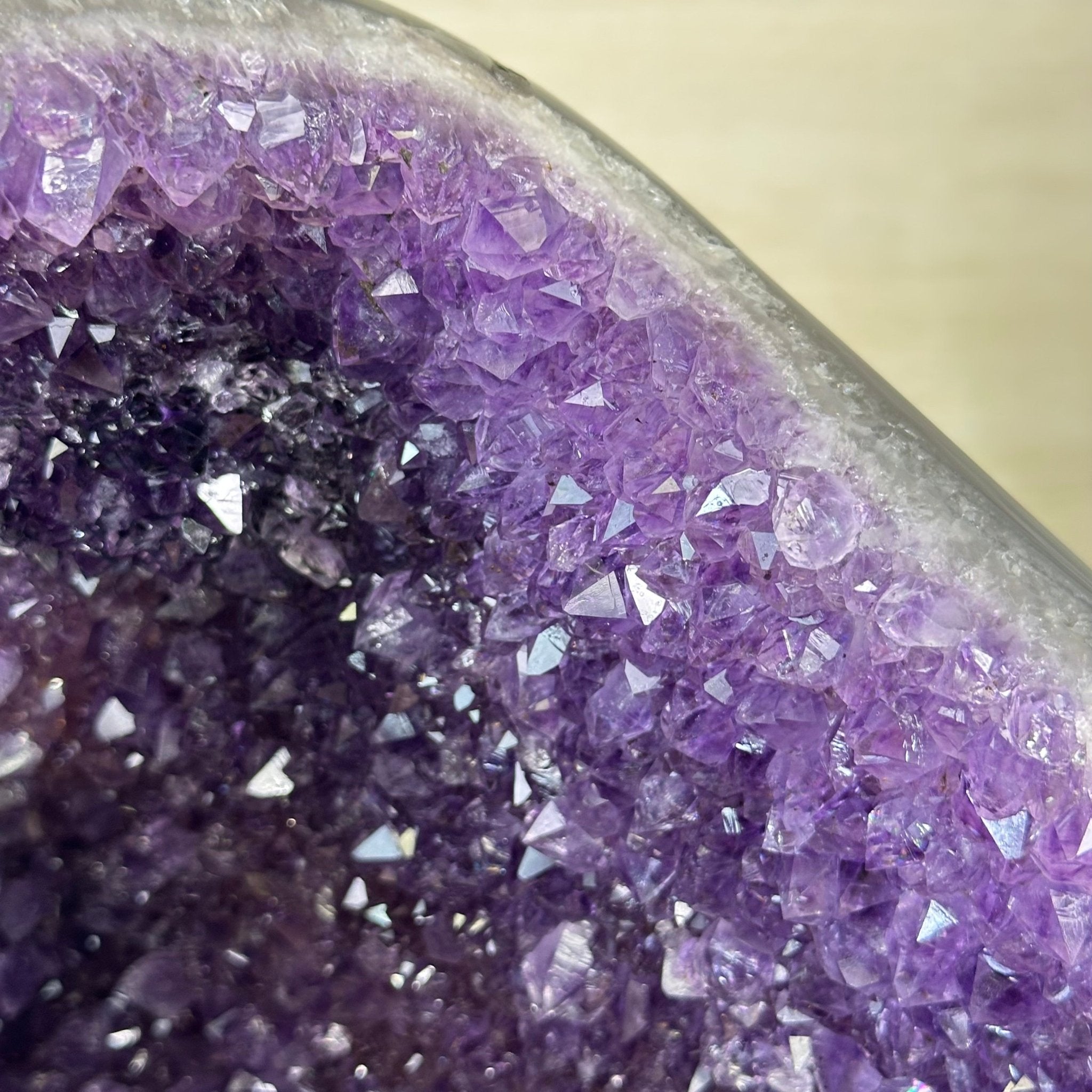 Extra Quality Brazilian Amethyst Cone, 37.5 lbs & 11.3" Tall 5619AM - 021 - Brazil GemsBrazil GemsExtra Quality Brazilian Amethyst Cone, 37.5 lbs & 11.3" Tall 5619AM - 021Crystal Cones5619AM - 021