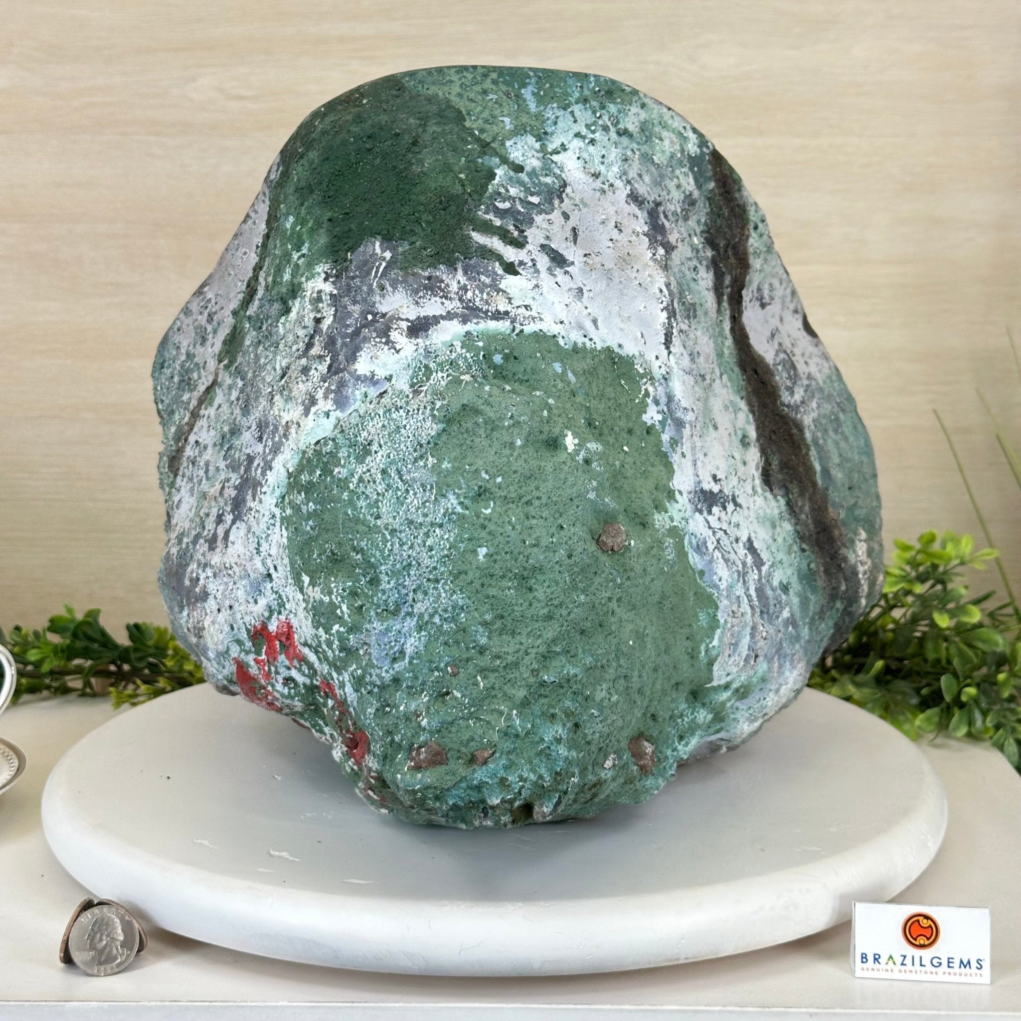 Extra Quality Brazilian Amethyst Cone, 37.5 lbs & 11.3" Tall 5619AM - 021 - Brazil GemsBrazil GemsExtra Quality Brazilian Amethyst Cone, 37.5 lbs & 11.3" Tall 5619AM - 021Crystal Cones5619AM - 021