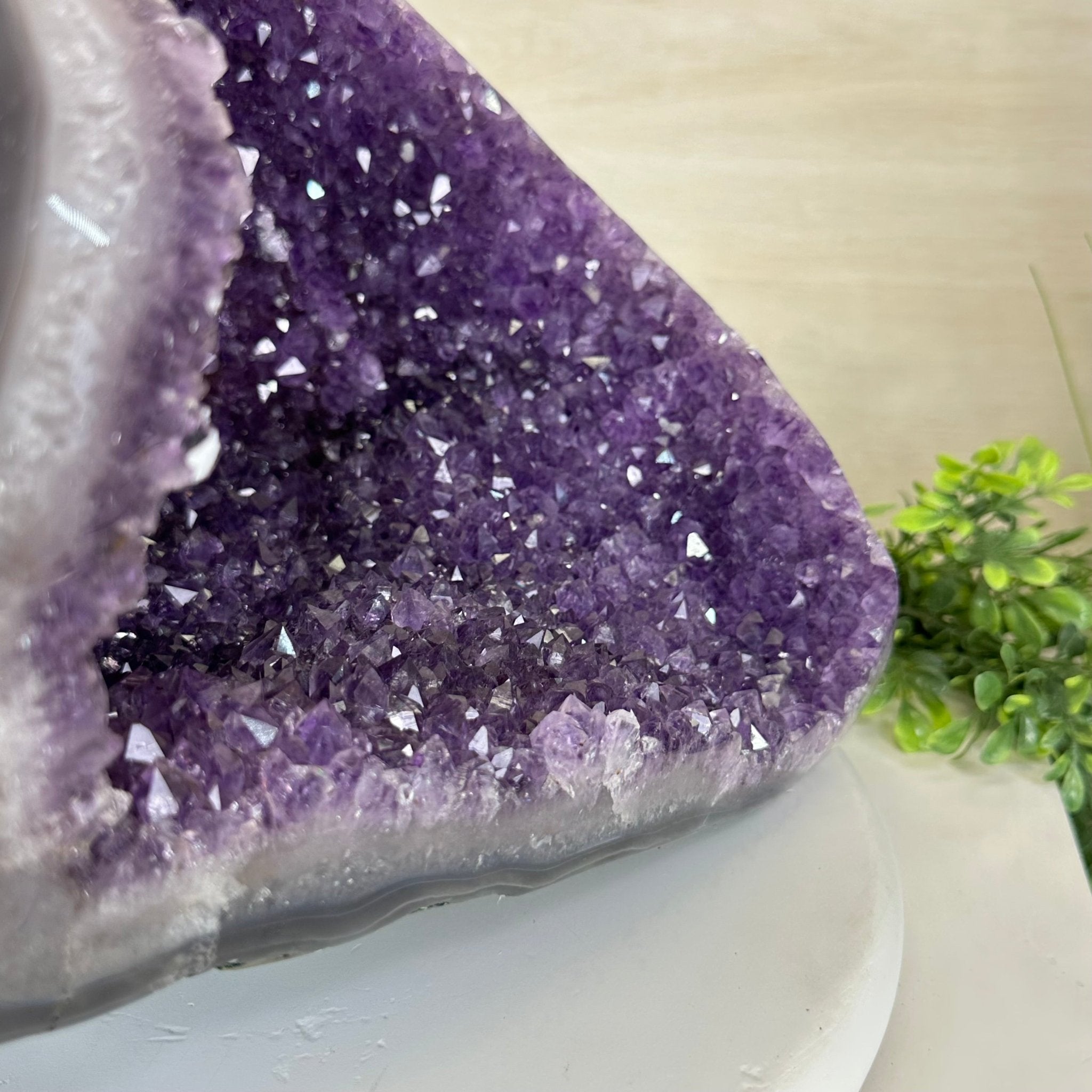 Extra Quality Brazilian Amethyst Cone, 37.5 lbs & 11.3" Tall 5619AM - 021 - Brazil GemsBrazil GemsExtra Quality Brazilian Amethyst Cone, 37.5 lbs & 11.3" Tall 5619AM - 021Crystal Cones5619AM - 021