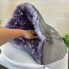 Extra Quality Brazilian Amethyst Cone, 40.9 lbs & 10.4" Tall 5619AM - 022 - Brazil GemsBrazil GemsExtra Quality Brazilian Amethyst Cone, 40.9 lbs & 10.4" Tall 5619AM - 022Crystal Cones5619AM - 022