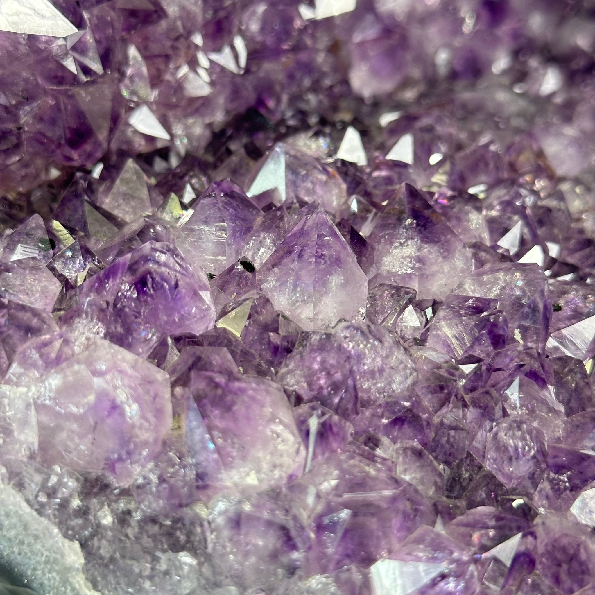 Extra Quality Brazilian Amethyst Cone, 40.9 lbs & 10.4" Tall 5619AM - 022 - Brazil GemsBrazil GemsExtra Quality Brazilian Amethyst Cone, 40.9 lbs & 10.4" Tall 5619AM - 022Crystal Cones5619AM - 022