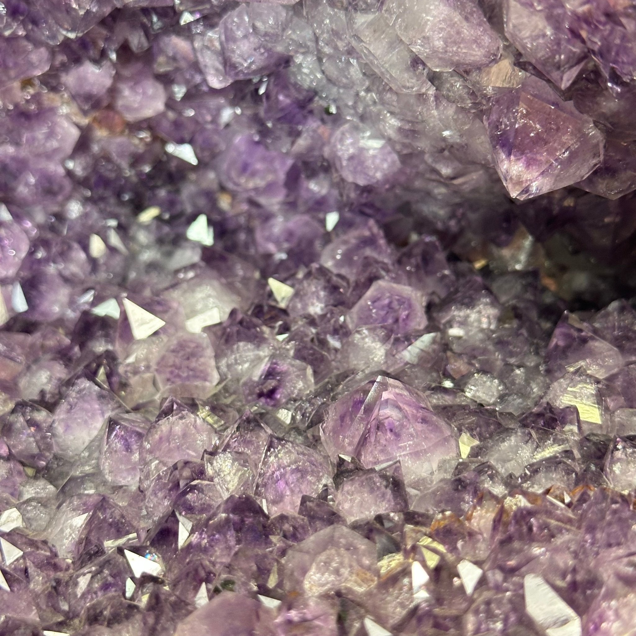 Extra Quality Brazilian Amethyst Cone, 40.9 lbs & 10.4" Tall 5619AM - 022 - Brazil GemsBrazil GemsExtra Quality Brazilian Amethyst Cone, 40.9 lbs & 10.4" Tall 5619AM - 022Crystal Cones5619AM - 022