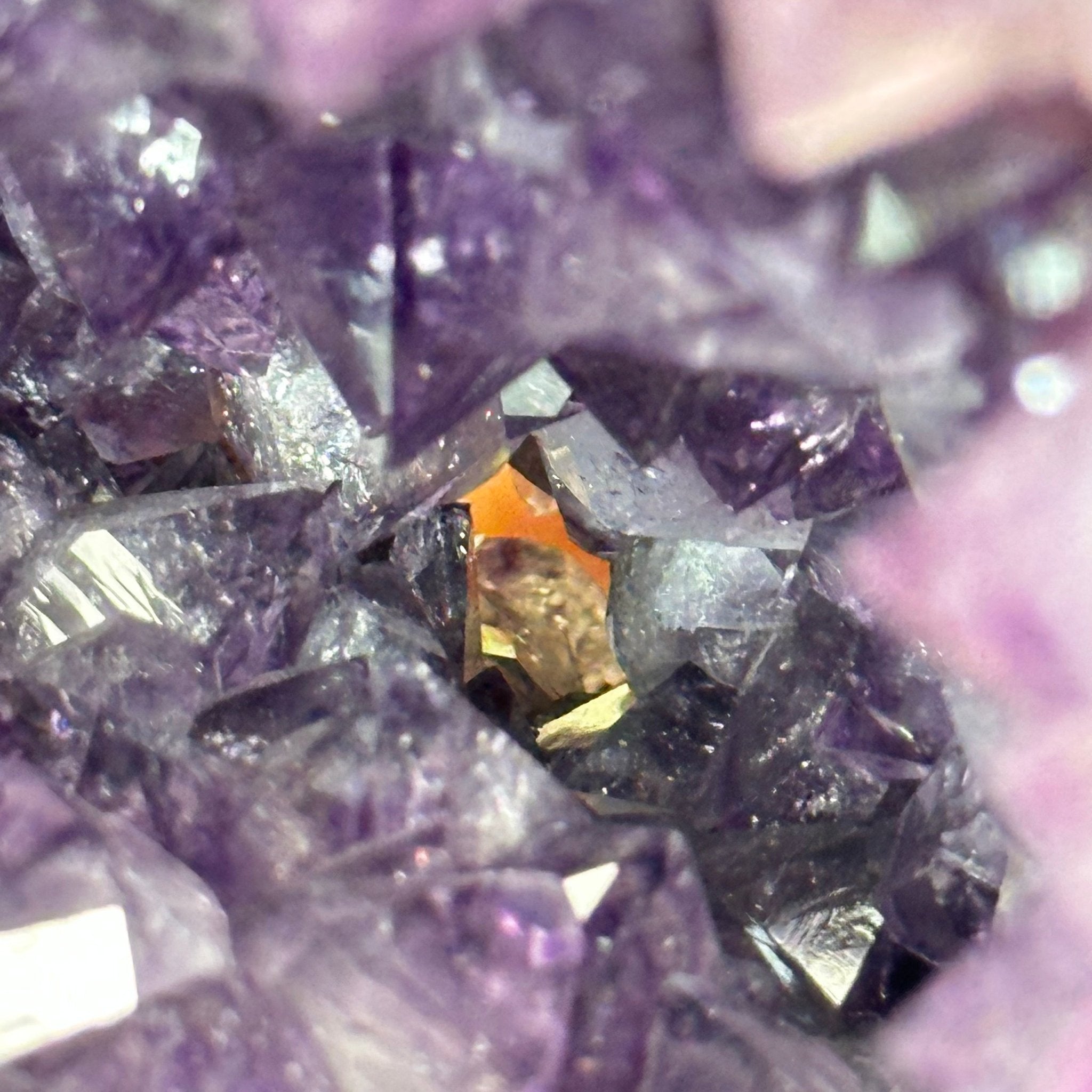 Extra Quality Brazilian Amethyst Cone, 40.9 lbs & 10.4" Tall 5619AM - 022 - Brazil GemsBrazil GemsExtra Quality Brazilian Amethyst Cone, 40.9 lbs & 10.4" Tall 5619AM - 022Crystal Cones5619AM - 022