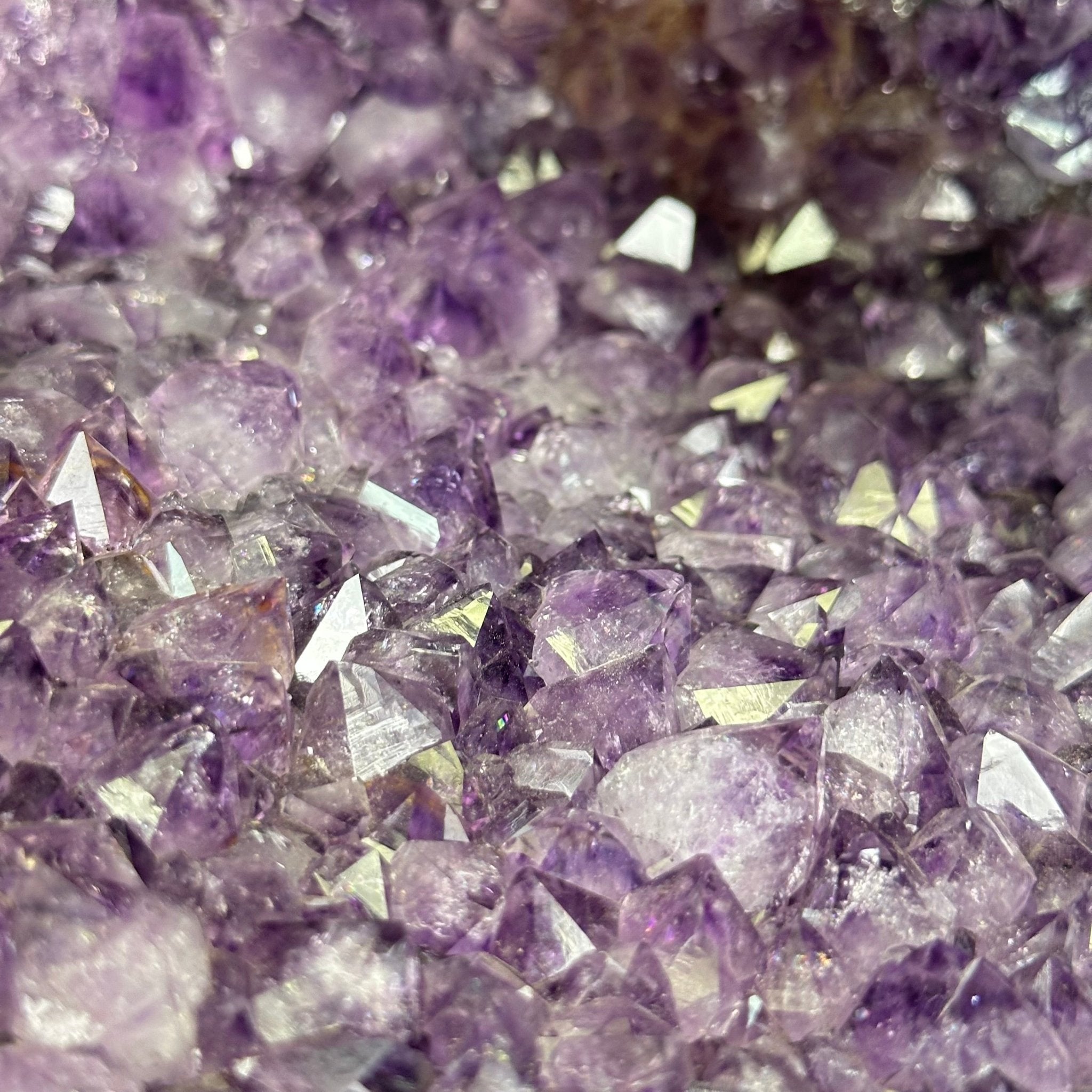 Extra Quality Brazilian Amethyst Cone, 40.9 lbs & 10.4" Tall 5619AM - 022 - Brazil GemsBrazil GemsExtra Quality Brazilian Amethyst Cone, 40.9 lbs & 10.4" Tall 5619AM - 022Crystal Cones5619AM - 022