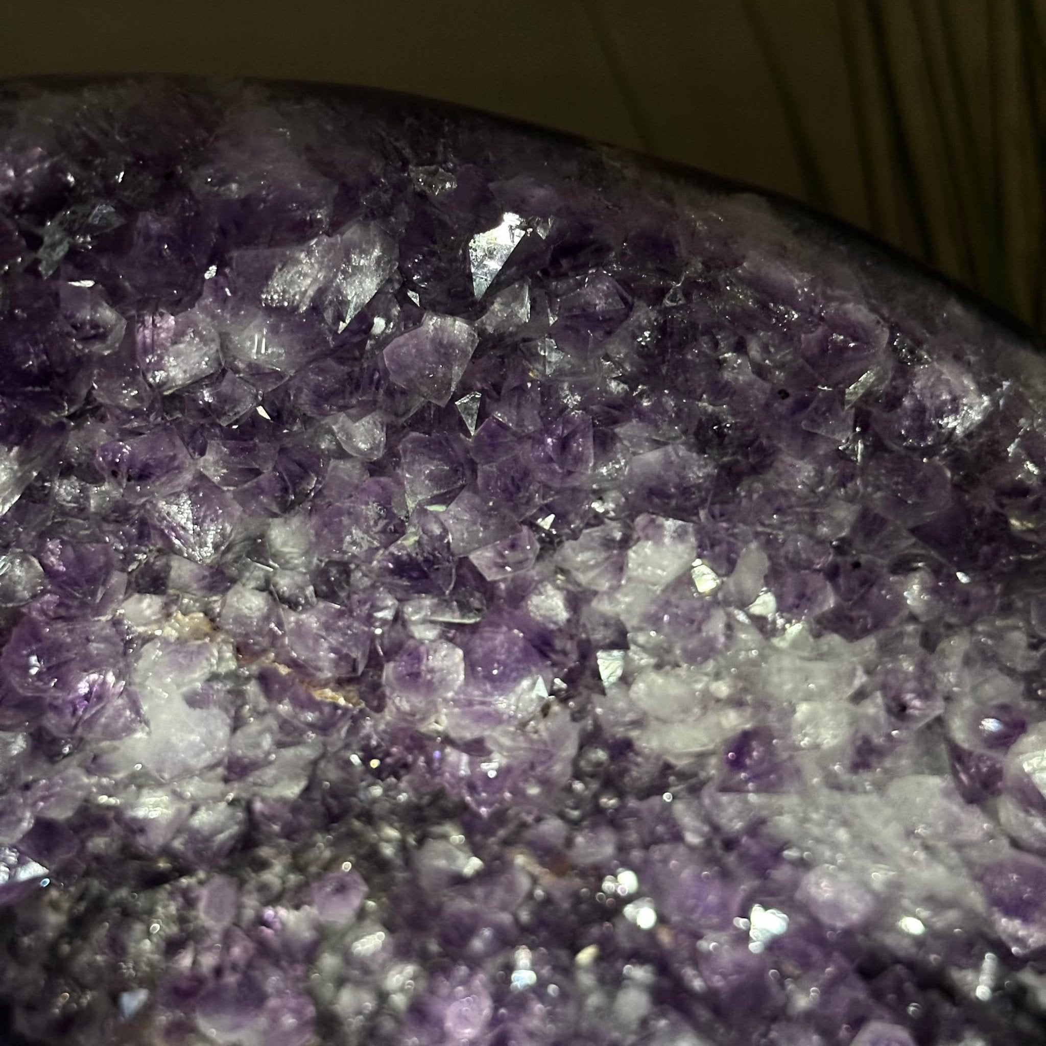Extra Quality Brazilian Amethyst Cone, 40.9 lbs & 10.4" Tall 5619AM - 022 - Brazil GemsBrazil GemsExtra Quality Brazilian Amethyst Cone, 40.9 lbs & 10.4" Tall 5619AM - 022Crystal Cones5619AM - 022