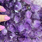 Extra Quality Brazilian Amethyst Cone, 46.4 lbs & 8.2" Tall 5619AM - 023 - Brazil GemsBrazil GemsExtra Quality Brazilian Amethyst Cone, 46.4 lbs & 8.2" Tall 5619AM - 023Crystal Cones5619AM - 023