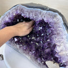 Extra Quality Brazilian Amethyst Cone, 46.4 lbs & 8.2" Tall 5619AM - 023 - Brazil GemsBrazil GemsExtra Quality Brazilian Amethyst Cone, 46.4 lbs & 8.2" Tall 5619AM - 023Crystal Cones5619AM - 023