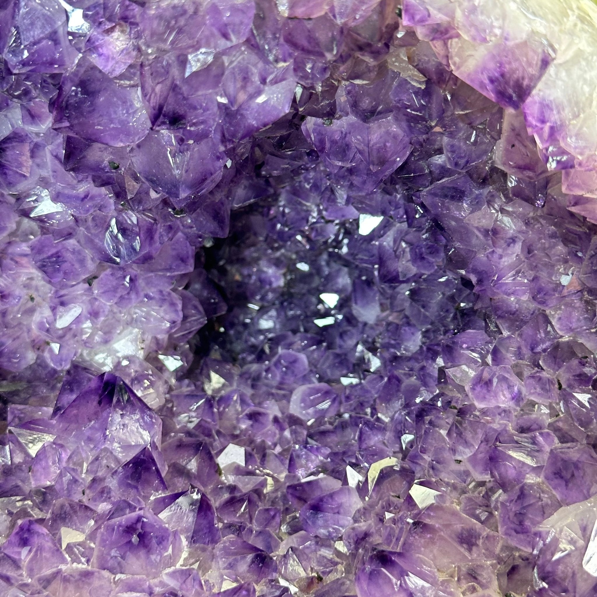 Extra Quality Brazilian Amethyst Cone, 56.1 lbs & 10.7" Tall 5619AM - 024 - Brazil GemsBrazil GemsExtra Quality Brazilian Amethyst Cone, 56.1 lbs & 10.7" Tall 5619AM - 024Crystal Cones5619AM - 024