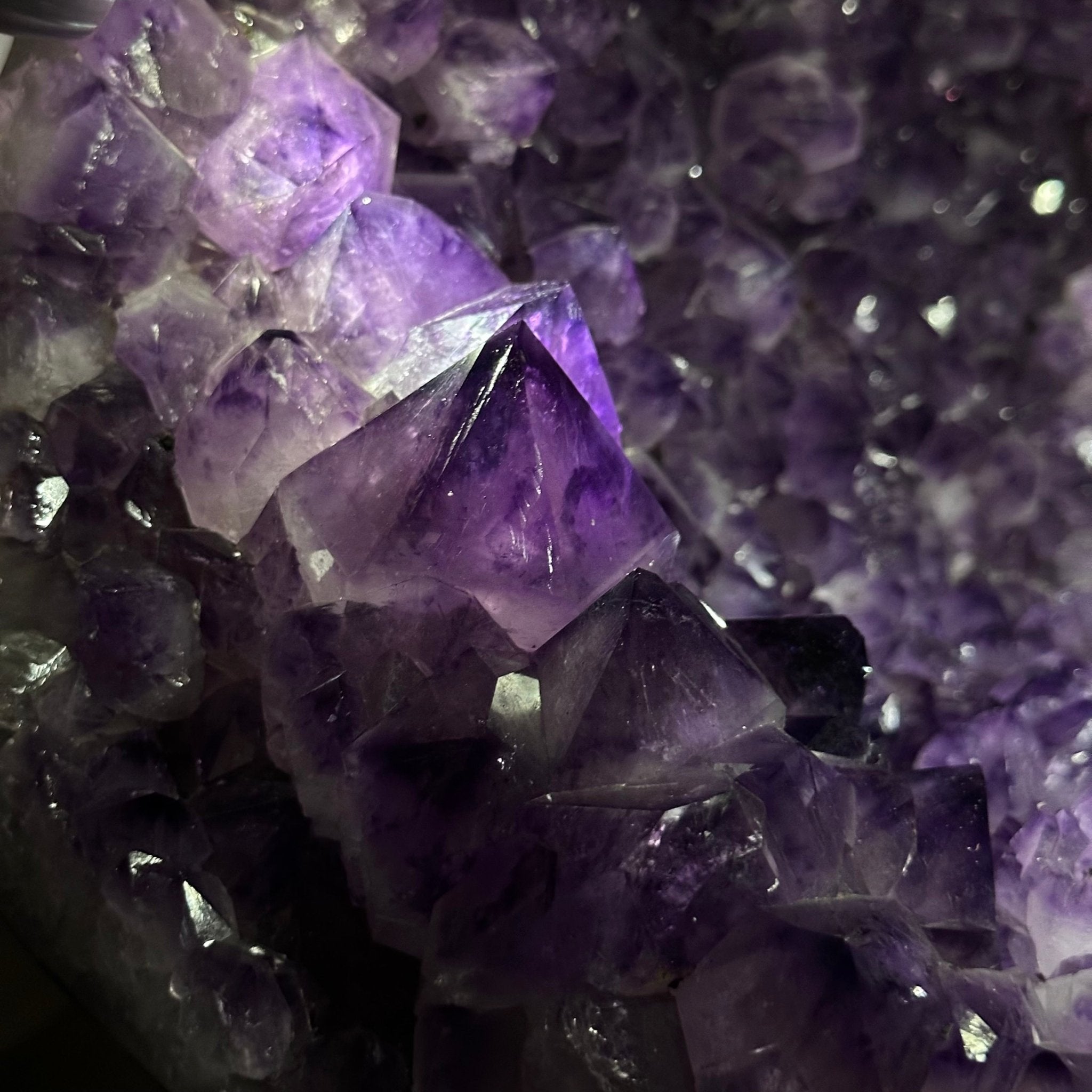 Extra Quality Brazilian Amethyst Cone, 56.1 lbs & 10.7" Tall 5619AM - 024 - Brazil GemsBrazil GemsExtra Quality Brazilian Amethyst Cone, 56.1 lbs & 10.7" Tall 5619AM - 024Crystal Cones5619AM - 024