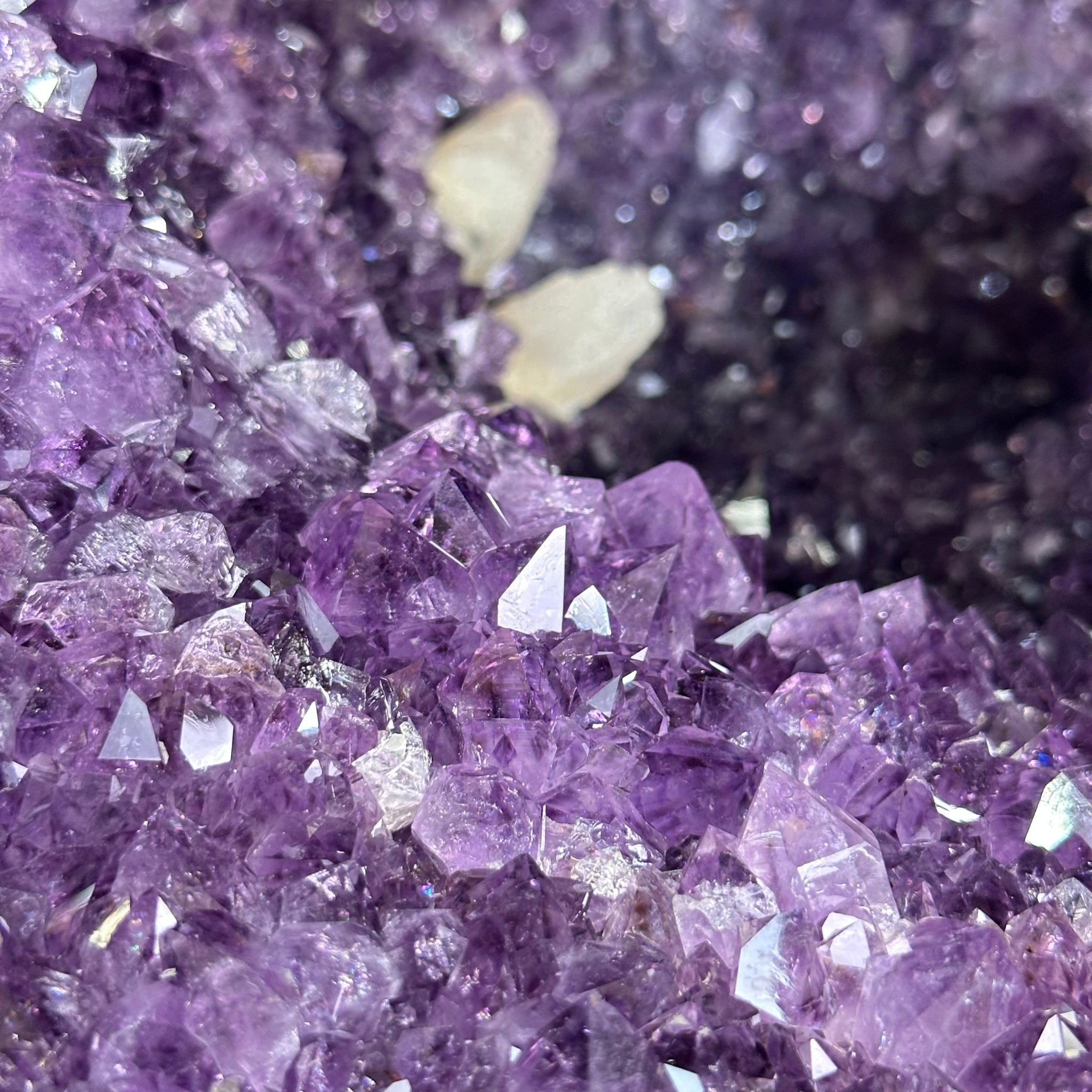 Extra Quality Brazilian Amethyst Cone, 66 lbs & 13.5" Tall 5619AM - 025 - Brazil GemsBrazil GemsExtra Quality Brazilian Amethyst Cone, 66 lbs & 13.5" Tall 5619AM - 025Crystal Cones5619AM - 025