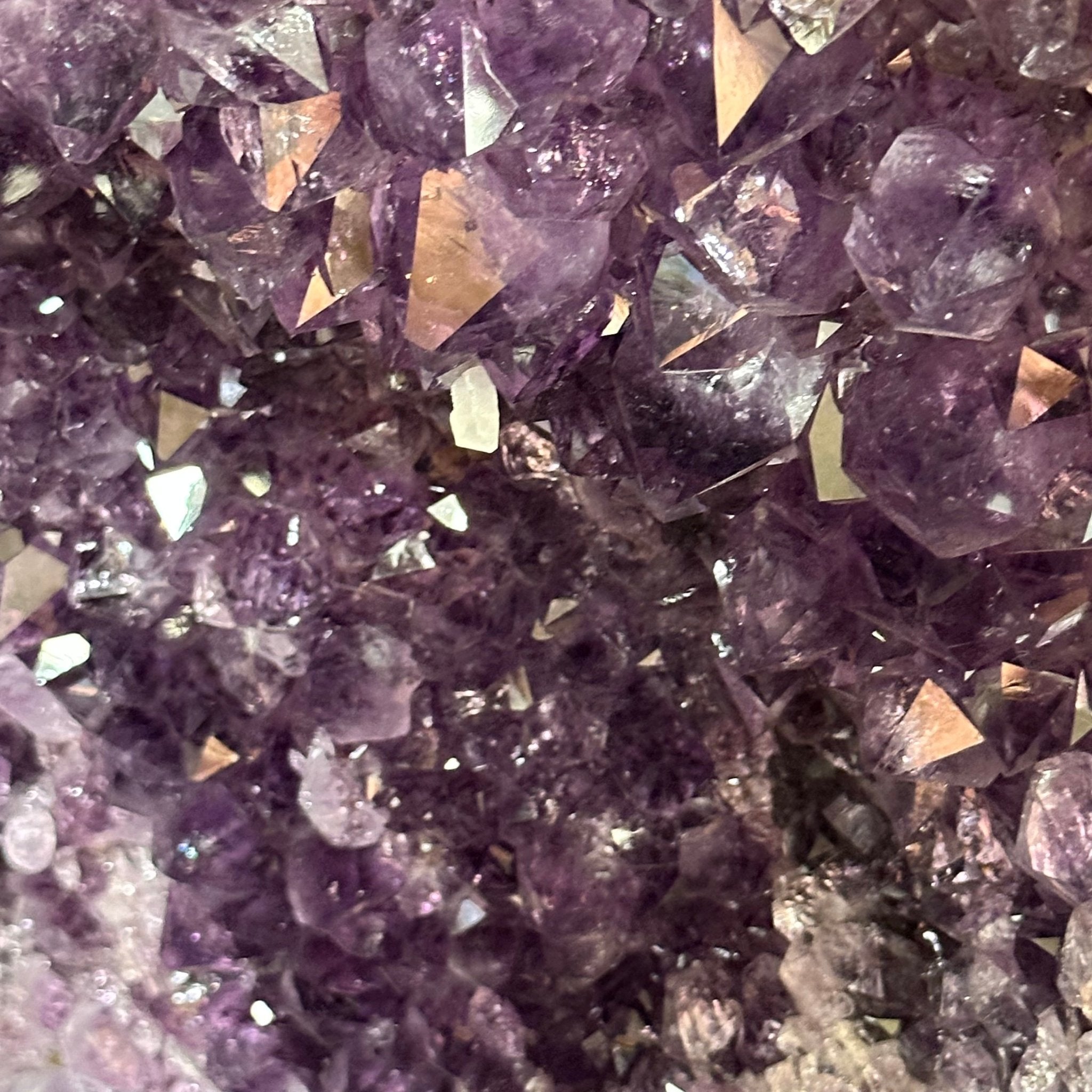 Extra Quality Brazilian Amethyst Cone, 66 lbs & 13.5" Tall 5619AM - 025 - Brazil GemsBrazil GemsExtra Quality Brazilian Amethyst Cone, 66 lbs & 13.5" Tall 5619AM - 025Crystal Cones5619AM - 025