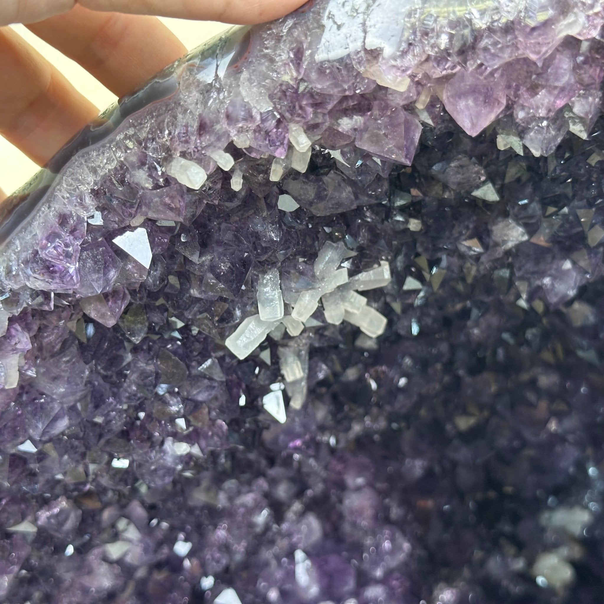 Extra Quality Brazilian Amethyst Cone, 66 lbs & 13.5" Tall 5619AM - 025 - Brazil GemsBrazil GemsExtra Quality Brazilian Amethyst Cone, 66 lbs & 13.5" Tall 5619AM - 025Crystal Cones5619AM - 025