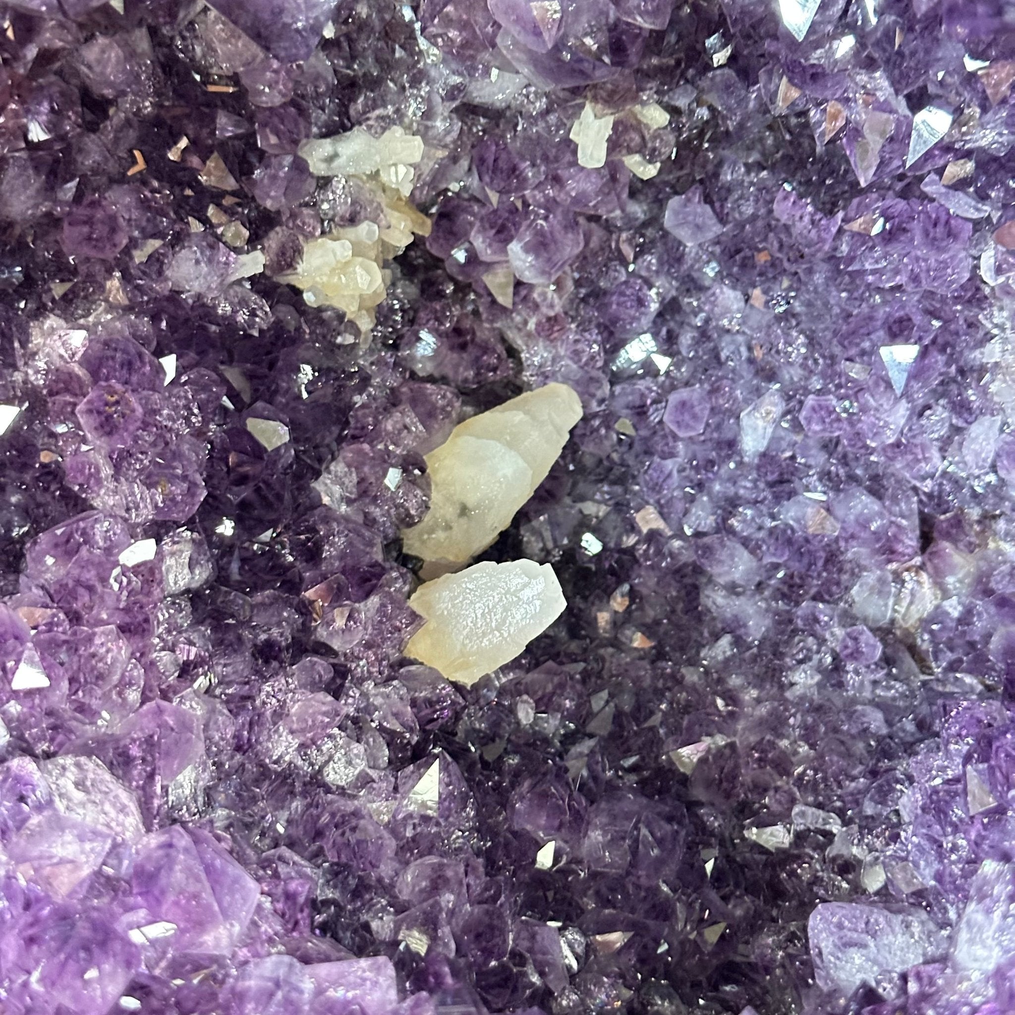 Extra Quality Brazilian Amethyst Cone, 66 lbs & 13.5" Tall 5619AM - 025 - Brazil GemsBrazil GemsExtra Quality Brazilian Amethyst Cone, 66 lbs & 13.5" Tall 5619AM - 025Crystal Cones5619AM - 025