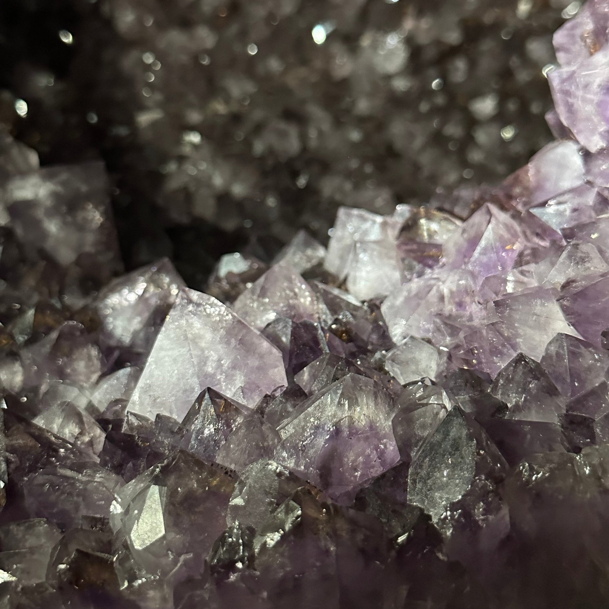 Extra Quality Brazilian Amethyst Cone, 76 lbs & 12.5" Tall 5619AM - 026 - Brazil GemsBrazil GemsExtra Quality Brazilian Amethyst Cone, 76 lbs & 12.5" Tall 5619AM - 026Crystal Cones5619AM - 026