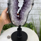 Extra Quality Brazilian Amethyst Crystal Portal on a Rotating Stand, 23.9 lbs & 22.3" tall Model #5604-0083 by Brazil Gems - Brazil GemsBrazil GemsExtra Quality Brazilian Amethyst Crystal Portal on a Rotating Stand, 23.9 lbs & 22.3" tall Model #5604-0083 by Brazil GemsPortals on Rotating Bases5604-0083