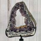 Extra Quality Brazilian Amethyst Crystal Portal on a Tall Rotating Stand, 81.6 lbs & 70" tall Model #5604-0104 by Brazil Gems - Brazil GemsBrazil GemsExtra Quality Brazilian Amethyst Crystal Portal on a Tall Rotating Stand, 81.6 lbs & 70" tall Model #5604-0104 by Brazil GemsPortals on Rotating Bases5604-0104
