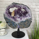 Extra Quality Brazilian Amethyst Crystal Portal on Rotating Stand, 71.2 lbs & 22.5" tall Model #5604-0033 by Brazil Gems - Brazil GemsBrazil GemsExtra Quality Brazilian Amethyst Crystal Portal on Rotating Stand, 71.2 lbs & 22.5" tall Model #5604-0033 by Brazil GemsPortals on Rotating Bases5604-0033