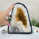 Extra Quality Citrine Cathedral, 11.6 lbs & 8.2" Tall 5603 - 0368 - Brazil GemsBrazil GemsExtra Quality Citrine Cathedral, 11.6 lbs & 8.2" Tall 5603 - 0368Cathedrals5603 - 0368