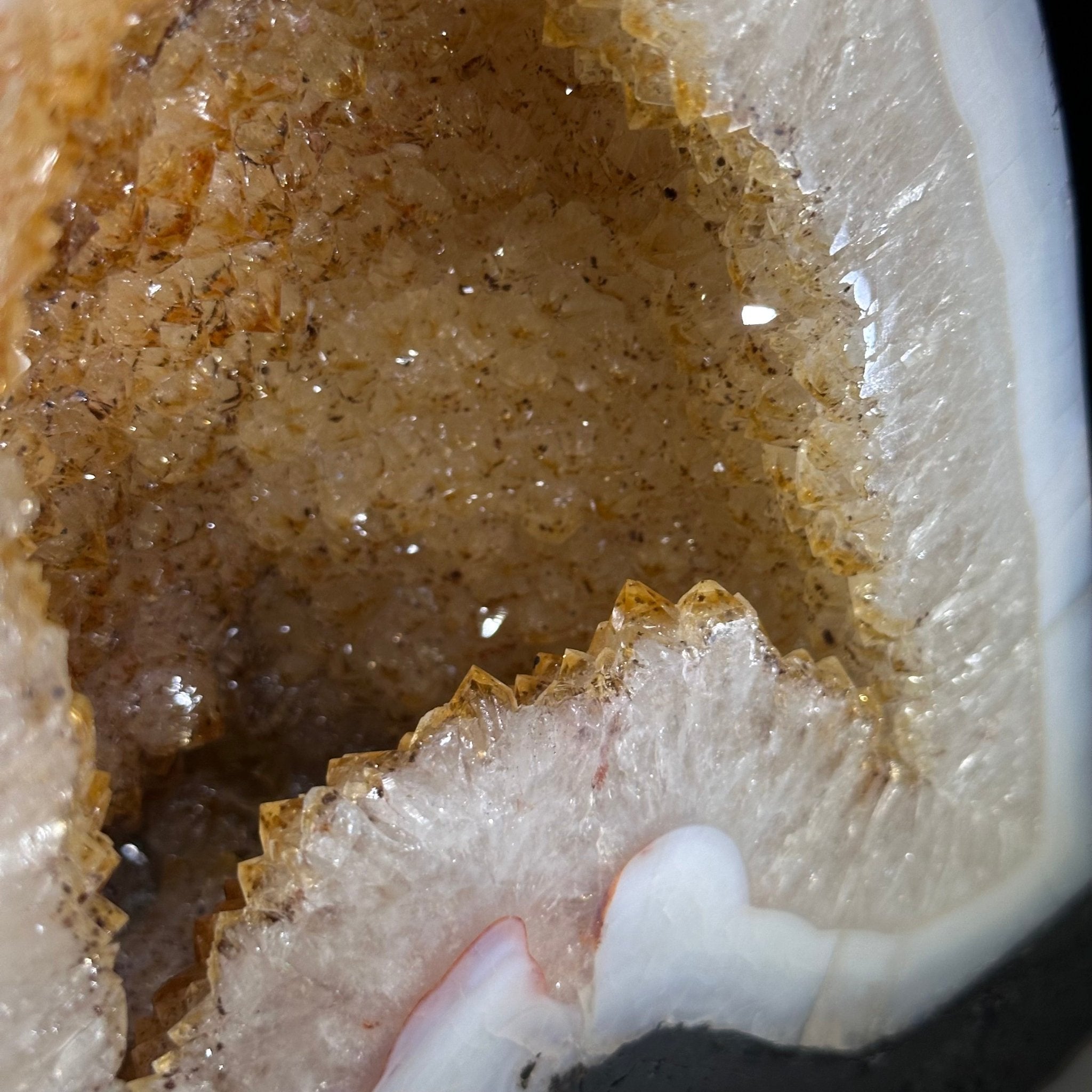 Extra Quality Citrine Cathedral, 11.9 lbs & 8.8" Tall 5603 - 0369 - Brazil GemsBrazil GemsExtra Quality Citrine Cathedral, 11.9 lbs & 8.8" Tall 5603 - 0369Cathedrals5603 - 0369