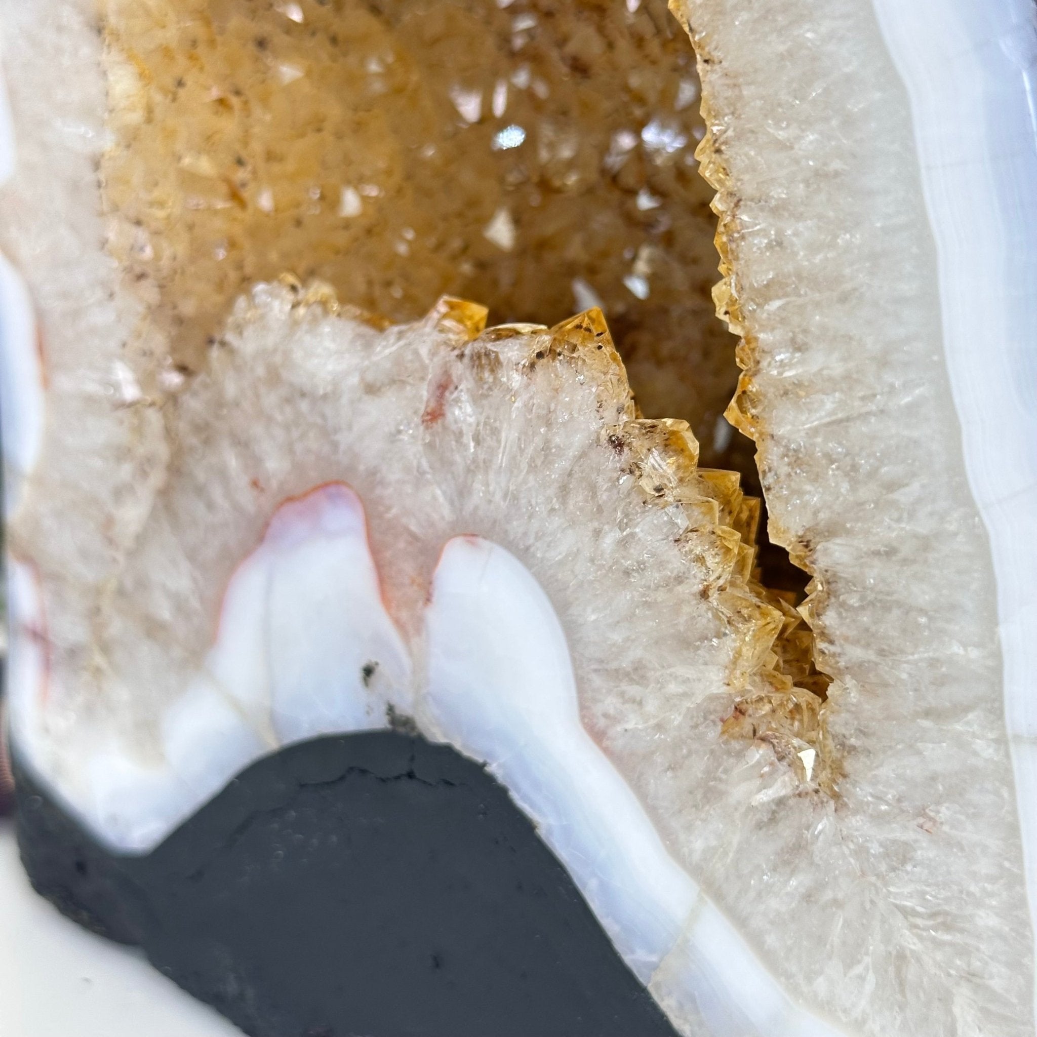 Extra Quality Citrine Cathedral, 11.9 lbs & 8.8" Tall 5603 - 0369 - Brazil GemsBrazil GemsExtra Quality Citrine Cathedral, 11.9 lbs & 8.8" Tall 5603 - 0369Cathedrals5603 - 0369