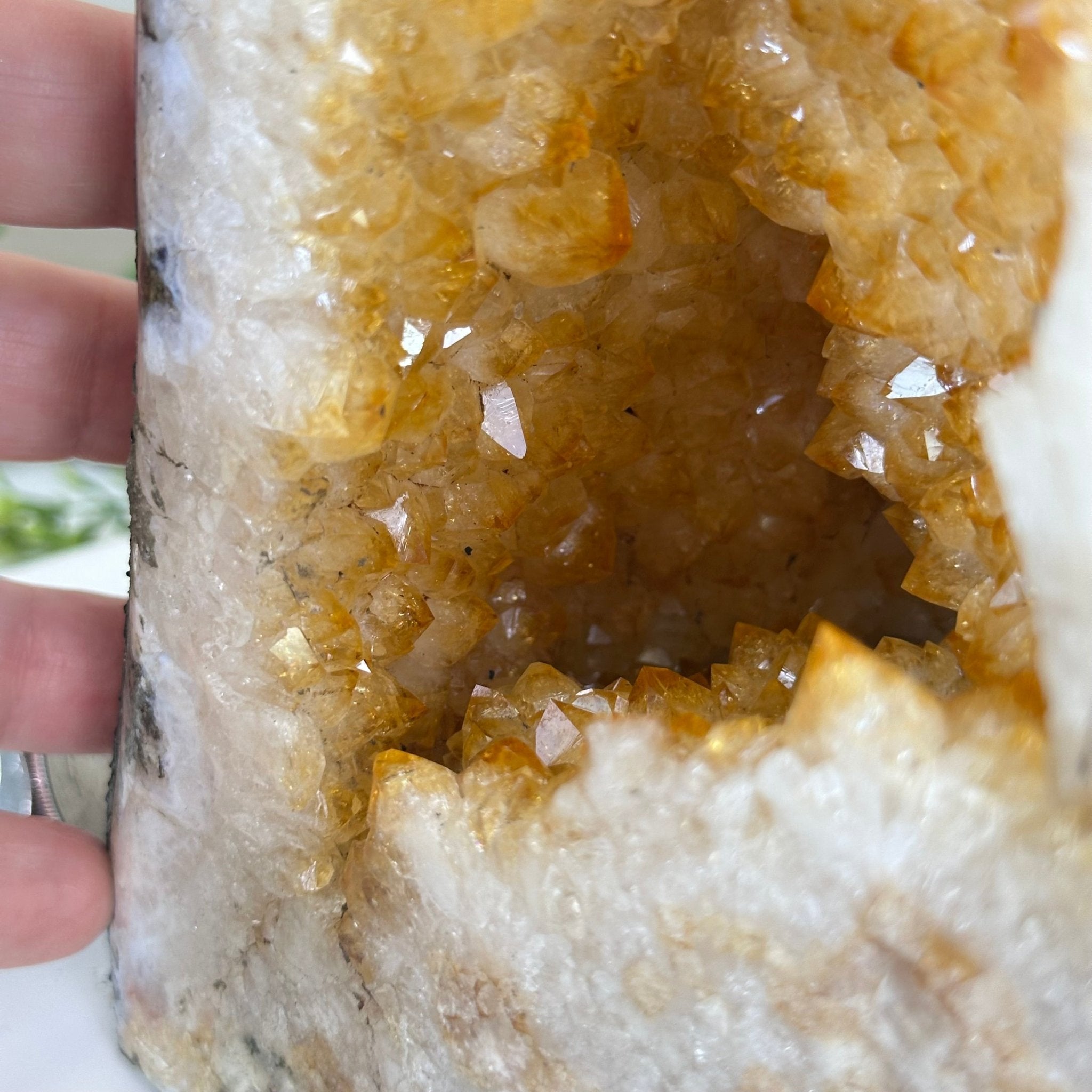 Extra Quality Citrine Cathedral, 12.9 lbs & 8.6" Tall 5603 - 0370 - Brazil GemsBrazil GemsExtra Quality Citrine Cathedral, 12.9 lbs & 8.6" Tall 5603 - 0370Cathedrals5603 - 0370