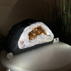 Extra Quality Citrine Cathedral, 13.5 lbs & 6" Tall 5603 - 0371 - Brazil GemsBrazil GemsExtra Quality Citrine Cathedral, 13.5 lbs & 6" Tall 5603 - 0371Cathedrals5603 - 0371