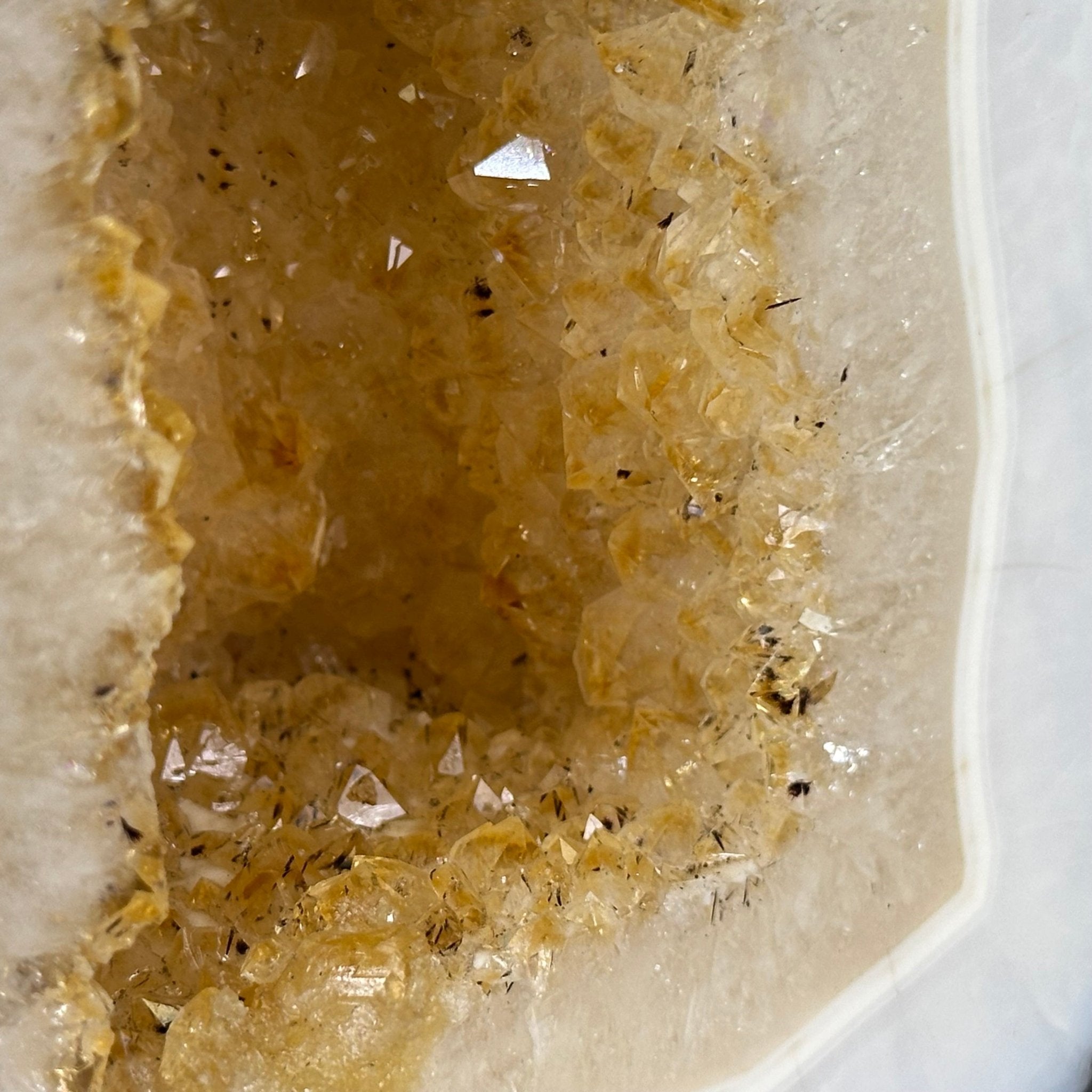 Extra Quality Citrine Cathedral, 14.9 lbs & 8.8" Tall 5603 - 0356 - Brazil GemsBrazil GemsExtra Quality Citrine Cathedral, 14.9 lbs & 8.8" Tall 5603 - 0356Cathedrals5603 - 0356