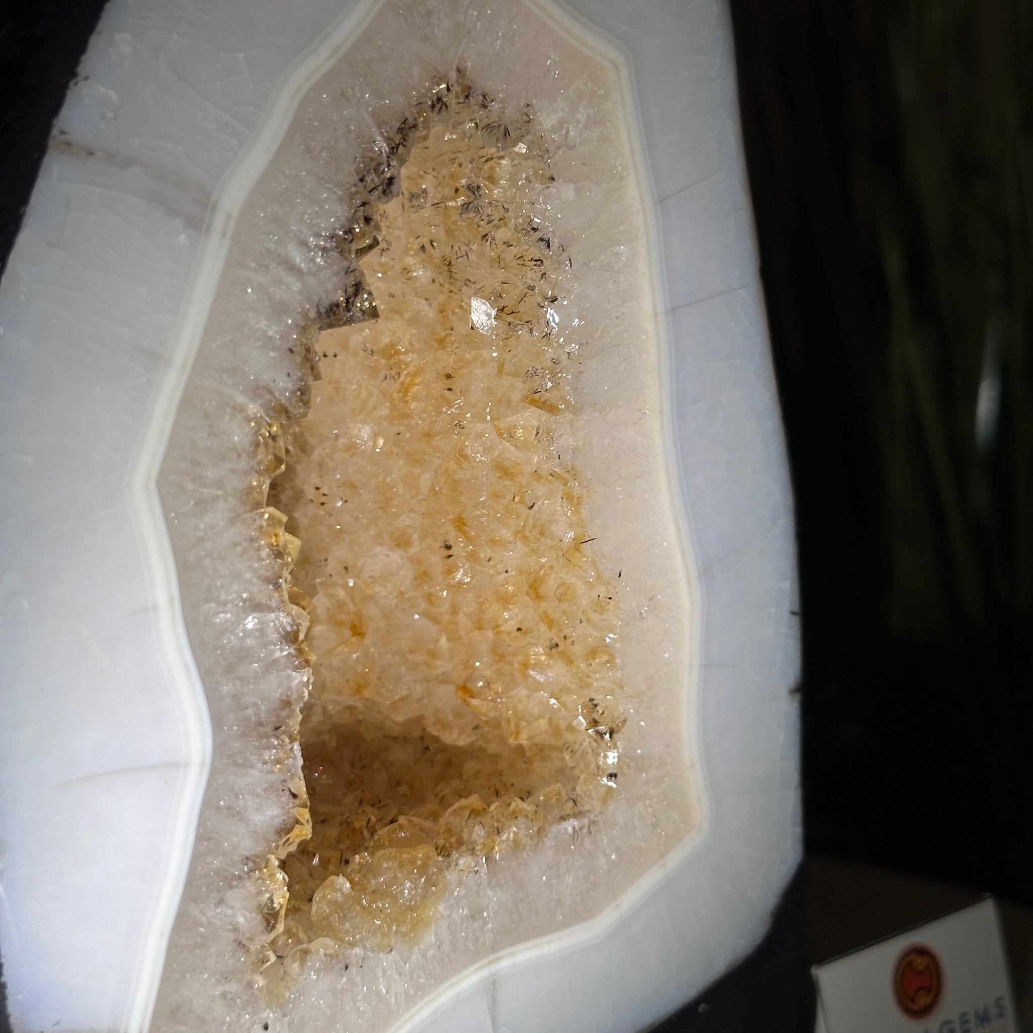 Extra Quality Citrine Cathedral, 14.9 lbs & 8.8" Tall 5603 - 0356 - Brazil GemsBrazil GemsExtra Quality Citrine Cathedral, 14.9 lbs & 8.8" Tall 5603 - 0356Cathedrals5603 - 0356