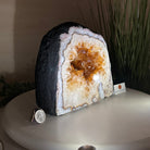 Extra Quality Citrine Cathedral, 15.4 lbs & 7.4" Tall 5603 - 0372 - Brazil GemsBrazil GemsExtra Quality Citrine Cathedral, 15.4 lbs & 7.4" Tall 5603 - 0372Cathedrals5603 - 0372