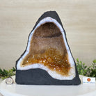 Extra Quality Citrine Cathedral, 15.7 lbs & 10.9" Tall 5603 - 0373 - Brazil GemsBrazil GemsExtra Quality Citrine Cathedral, 15.7 lbs & 10.9" Tall 5603 - 0373Cathedrals5603 - 0373